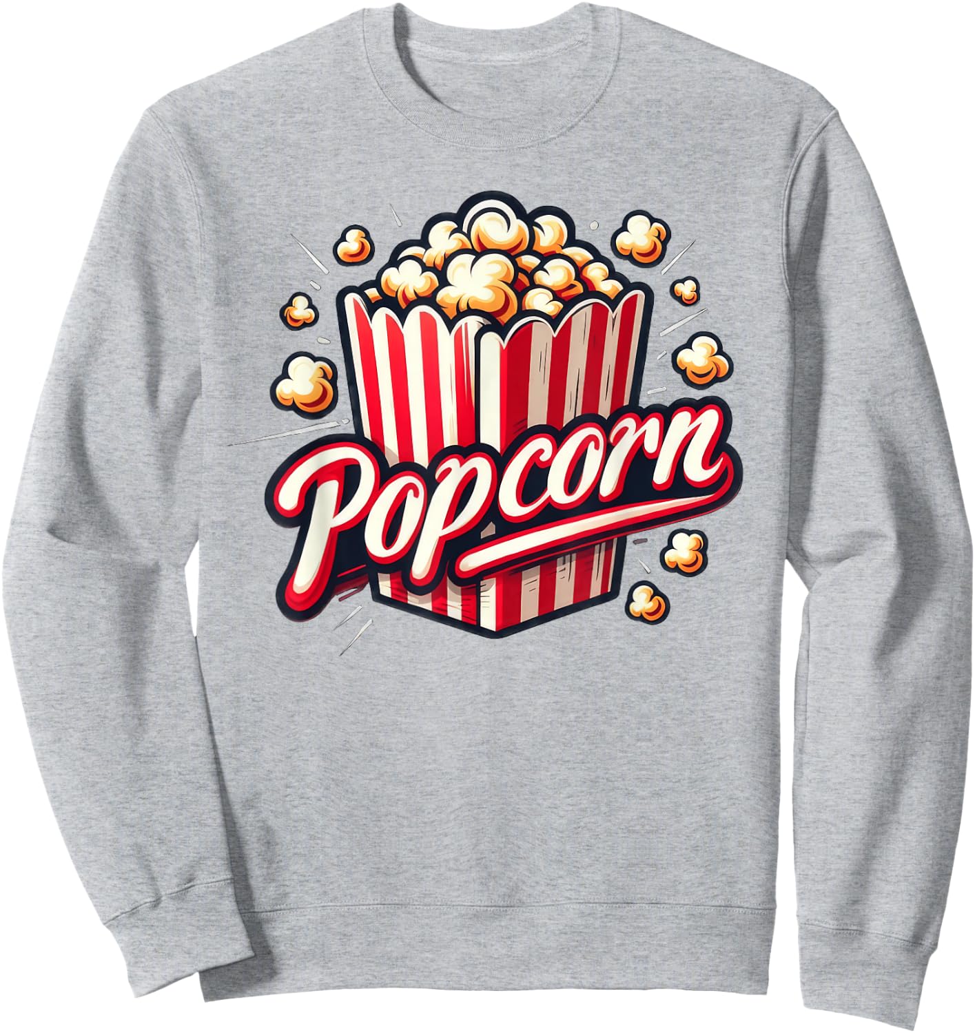 Popcorn Kostüm Kinder , White Sweatshirt - Sweatshirt | Ash