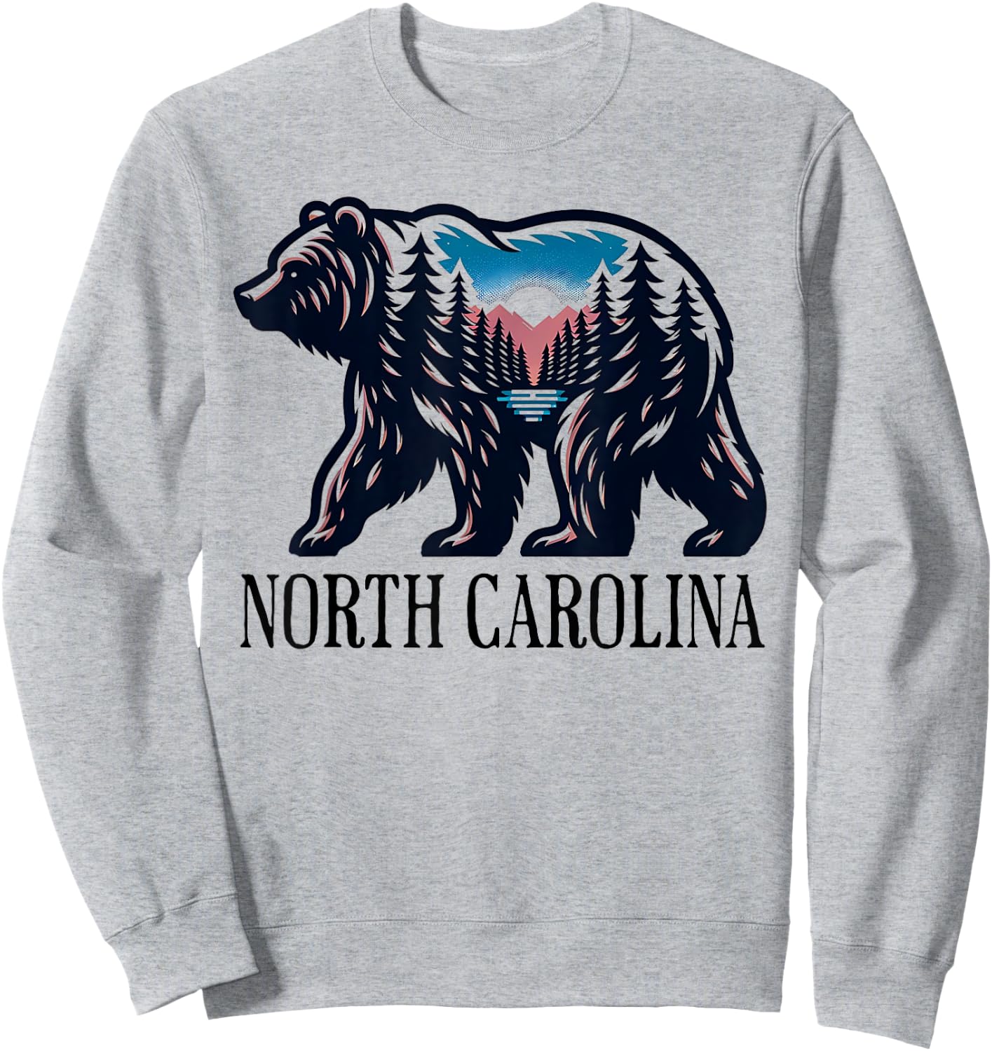 North Carolina Sweatshirt - Sweatshirt | Ash