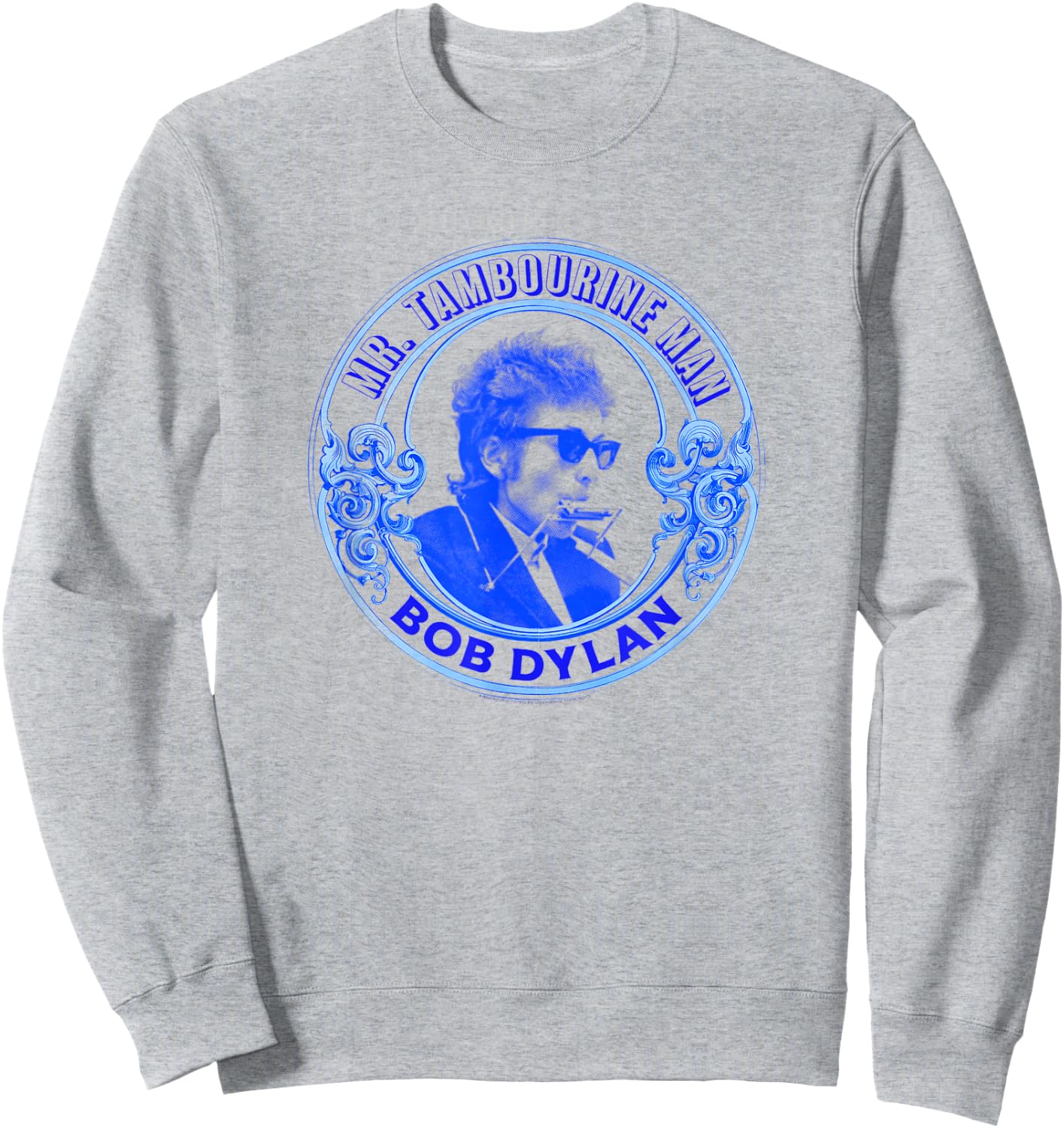 Bob Dylan Mr. Tambourine Man Official , white, S Sweatshirt - Sweatshirt | Ash