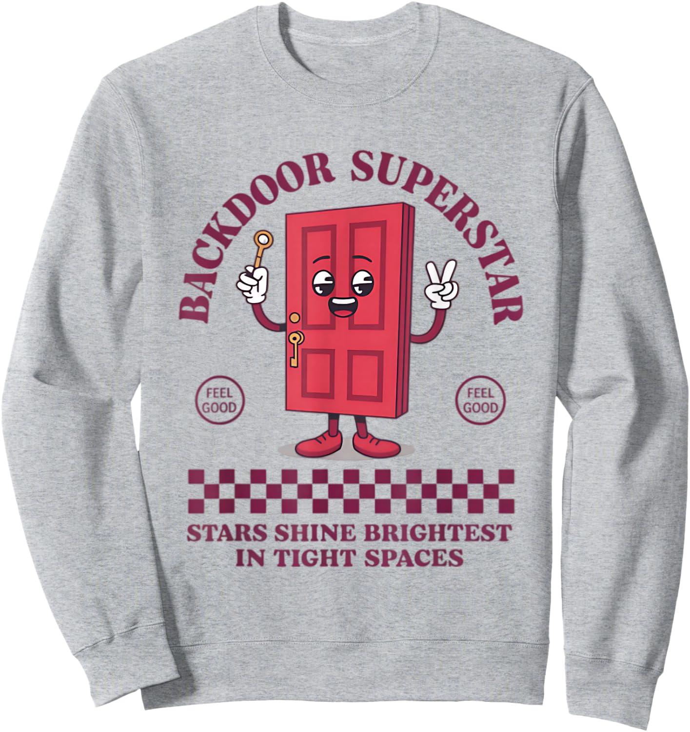 Funny Inappropriate Embarrassing Gag Meme Adult Humor Women Sweatshirt - Sweatshirt | Ash