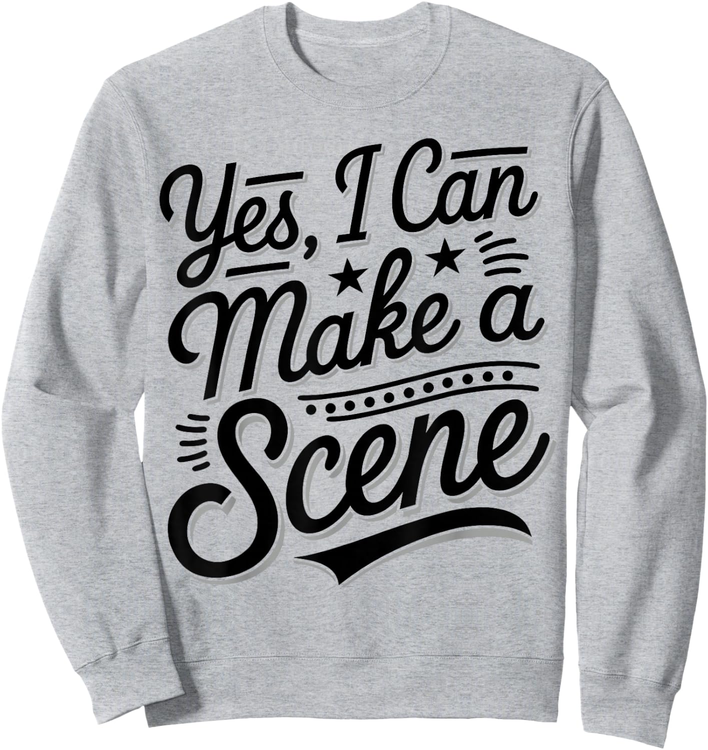 Funny Drama Theater Stage Director Sweatshirt - Sweatshirt | Ash