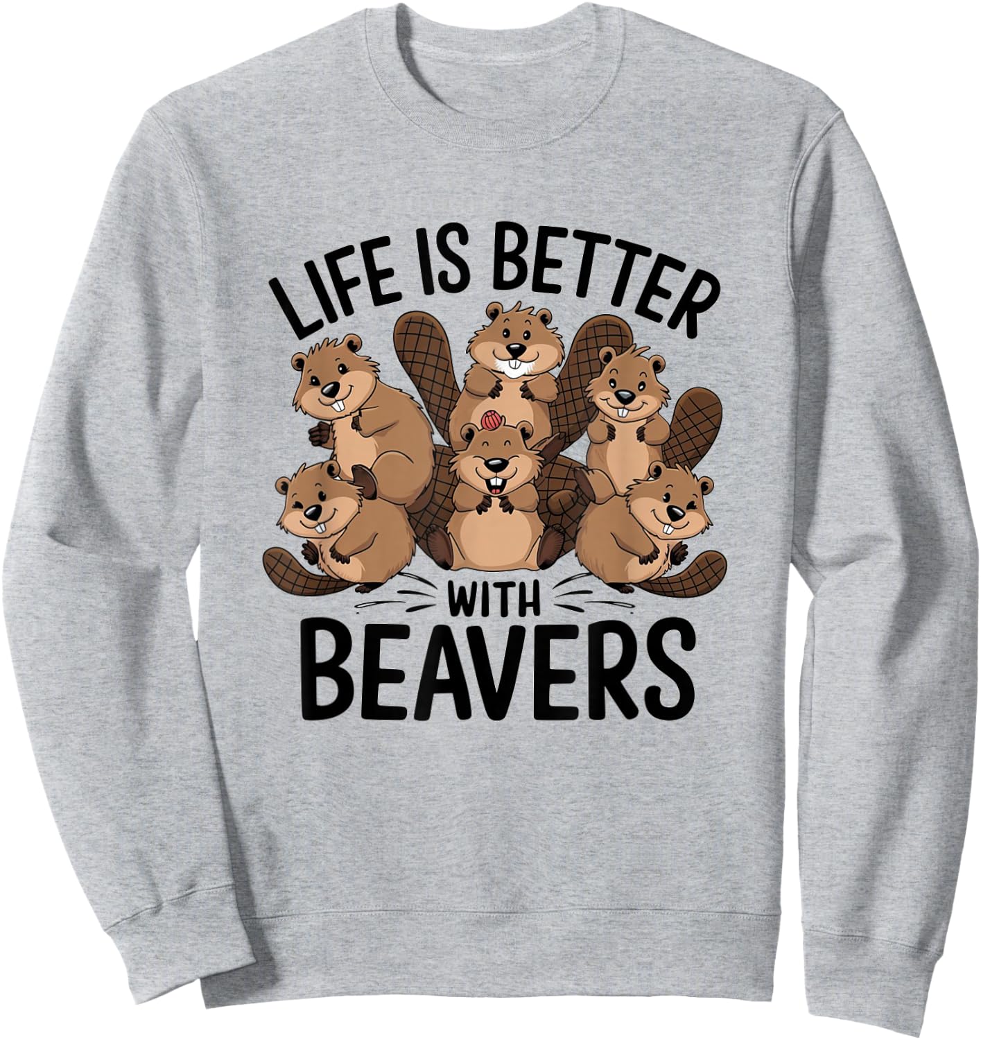 T-Shirt Sweatshirt - Sweatshirt | Ash