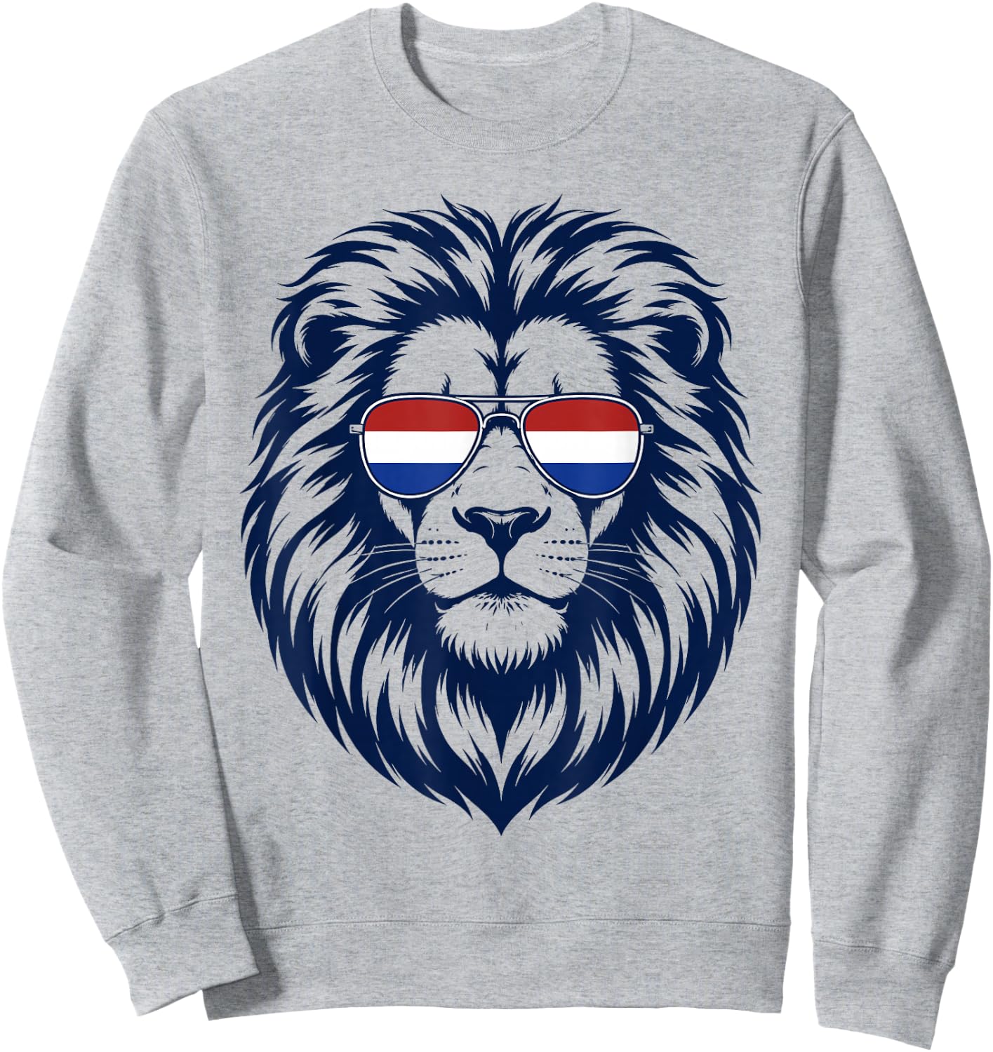 Nederland Netherlands Lion Dutch Holland Vintage Orange Sweatshirt - Sweatshirt | Ash