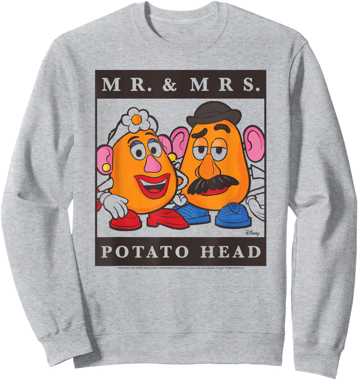 Toy Story - Type Block Potato Head Sweatshirt - Sweatshirt | Ash
