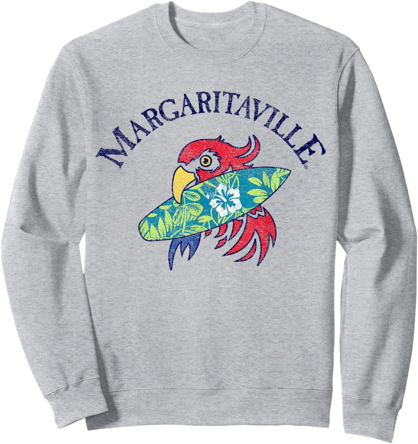 Margaritaville Parrot Sweatshirt - Sweatshirt | Ash