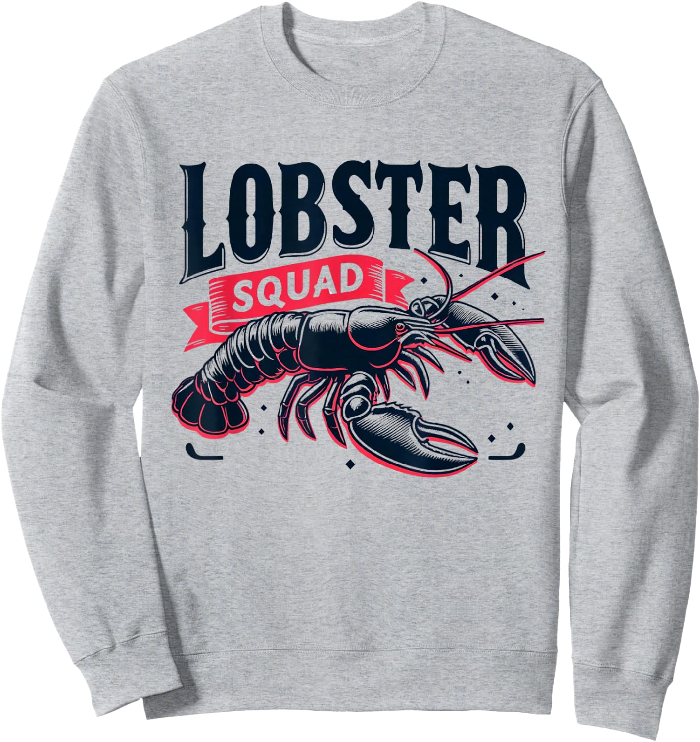 Lobster Festival - Lobster Squad Sweatshirt - Sweatshirt | Ash
