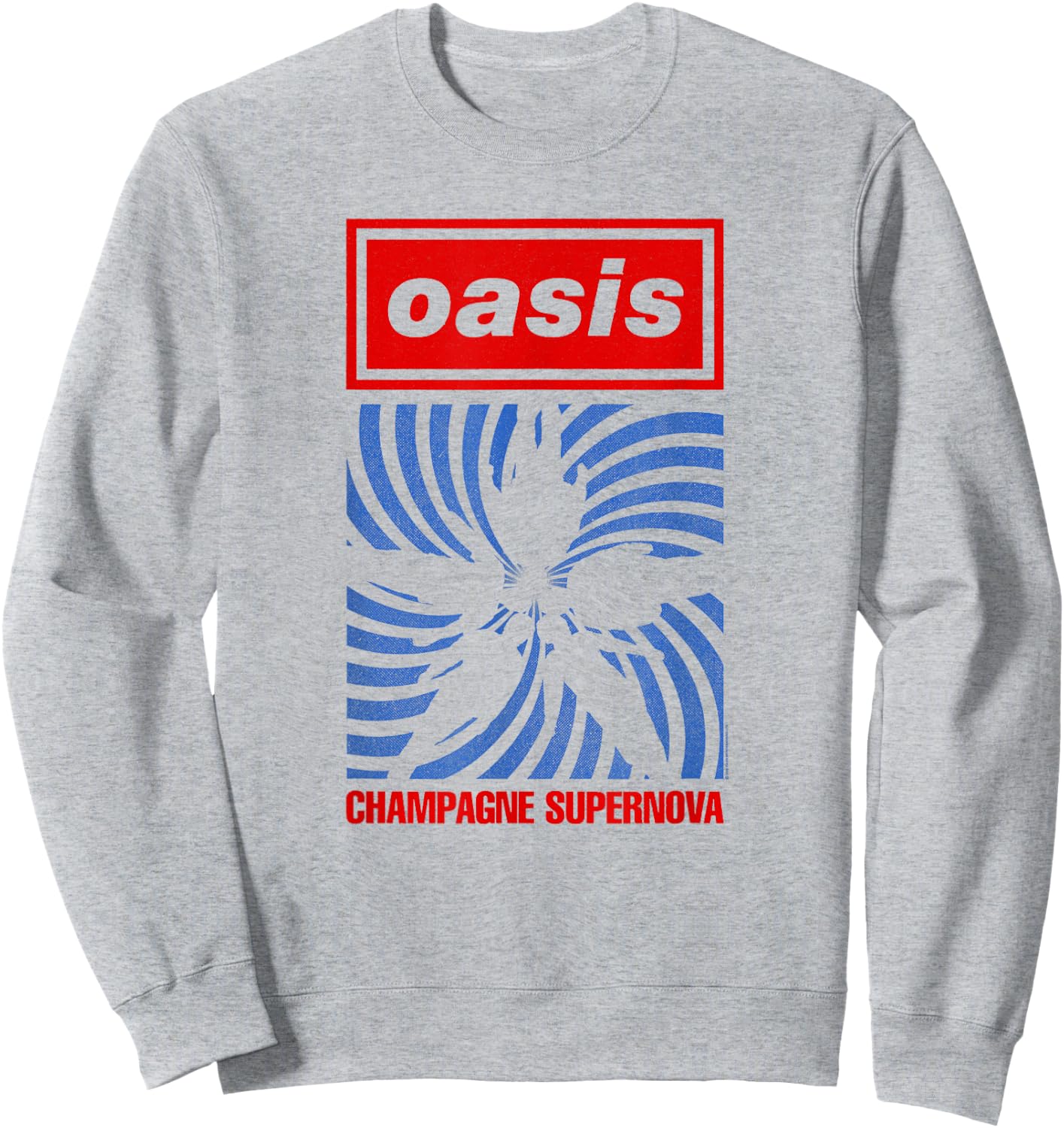 Oasis Band Swirl Sweatshirt - Sweatshirt | Ash