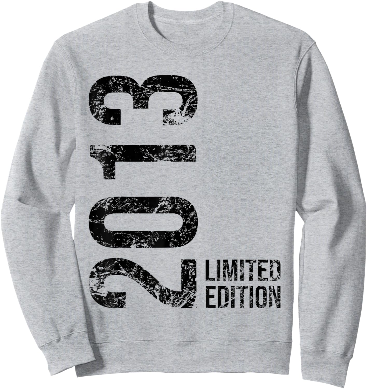 10th Birthday Boy Girl 10 Years 2013 Gift , White Sweatshirt - Sweatshirt | Ash
