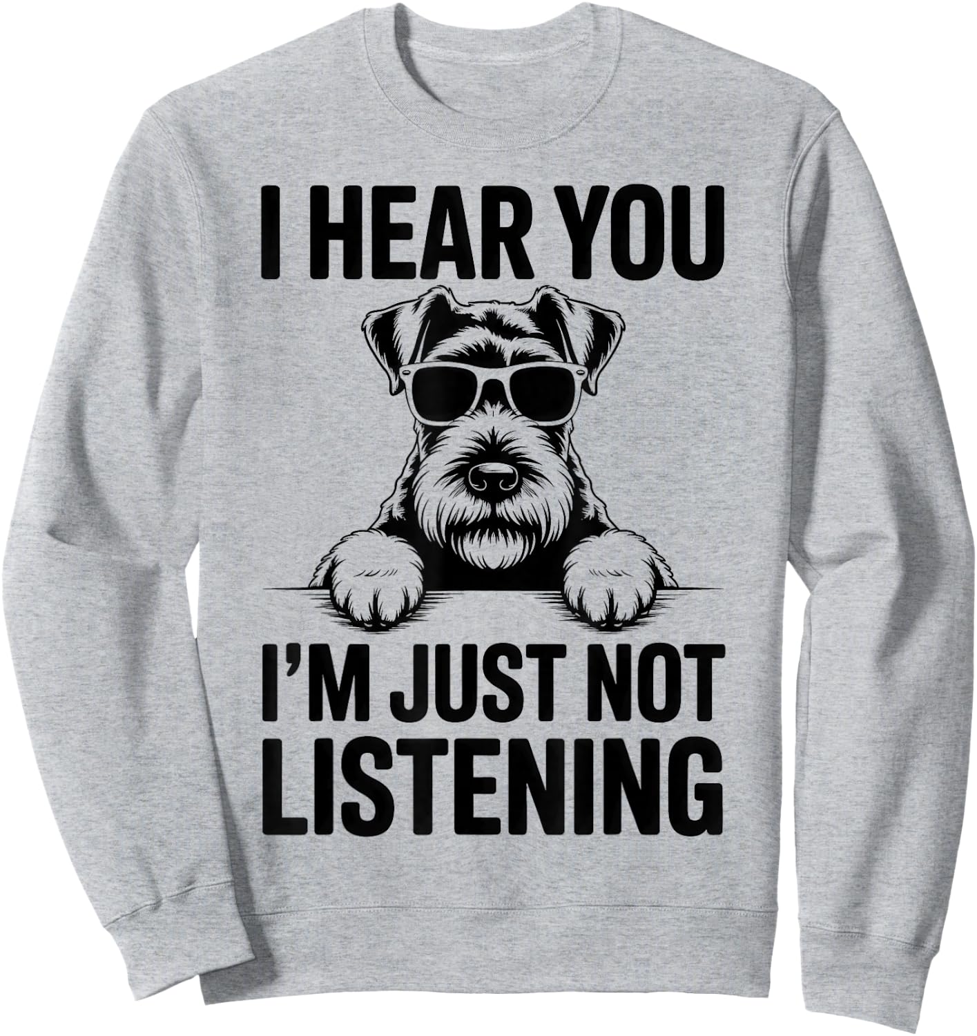 Kerry Blue Terrier Dog Funny Kerry Blue Terrier Sweatshirt - Sweatshirt | Ash