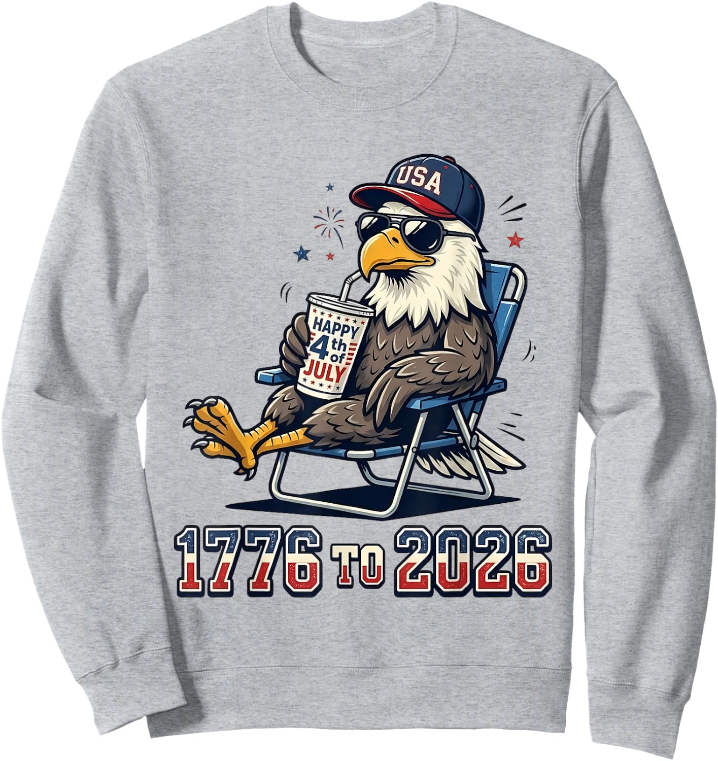 250 Jahre Freiheit 250. Jahrestag der Unabhängigkeit der USA Sweatshirt - Sweatshirt | Ash