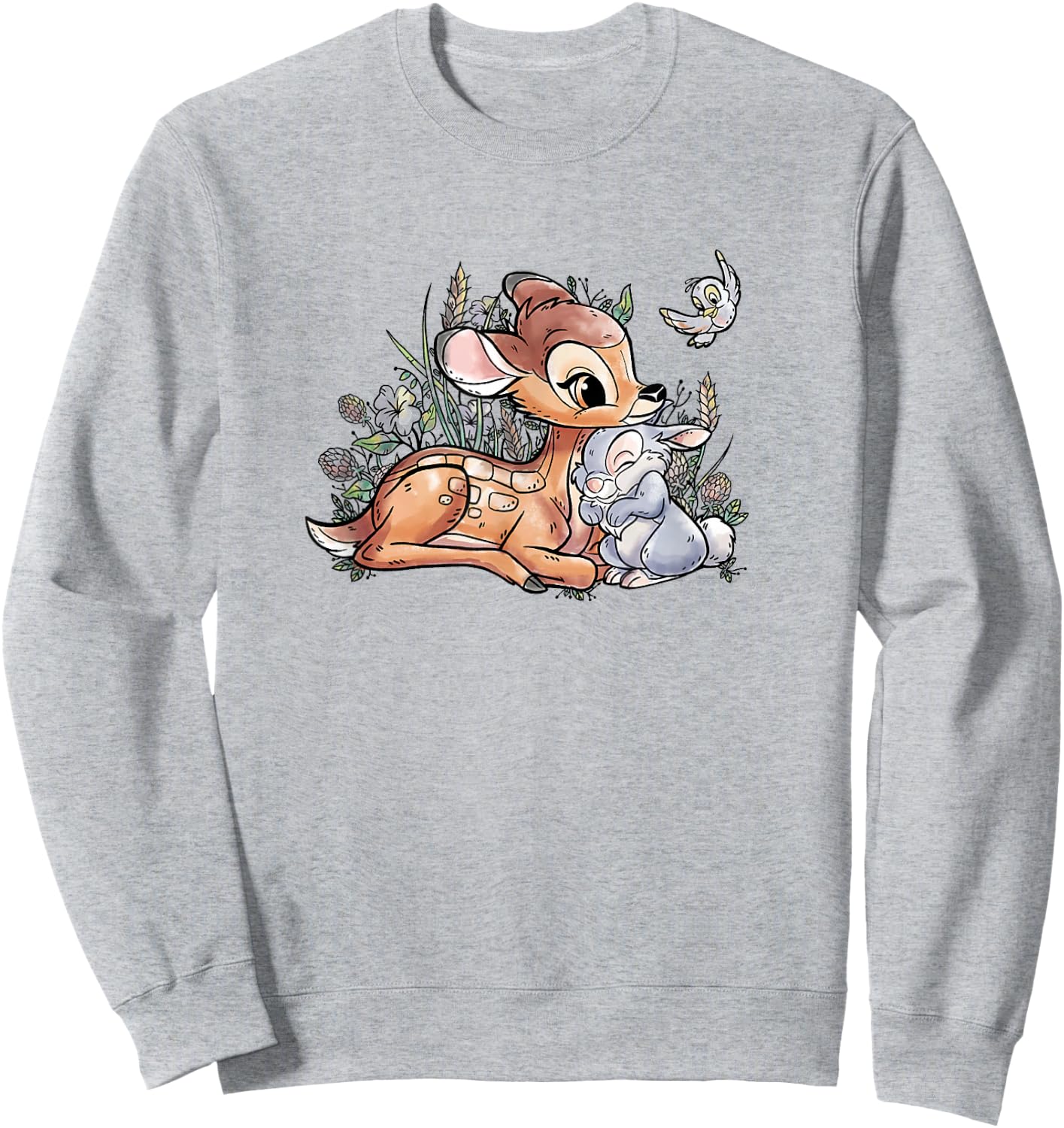 Disney Bambi and Thumper Snuggles , blue Sweatshirt - Sweatshirt | Ash
