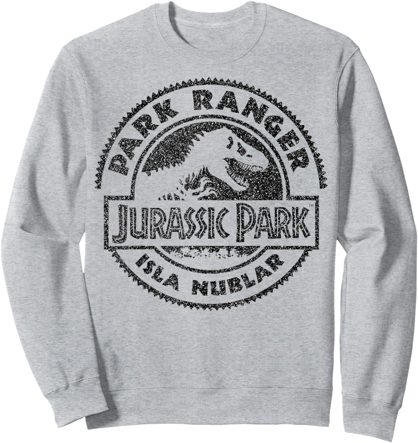 Jurassic Park Isla Nublar Ranger Sweatshirt - Sweatshirt | Ash
