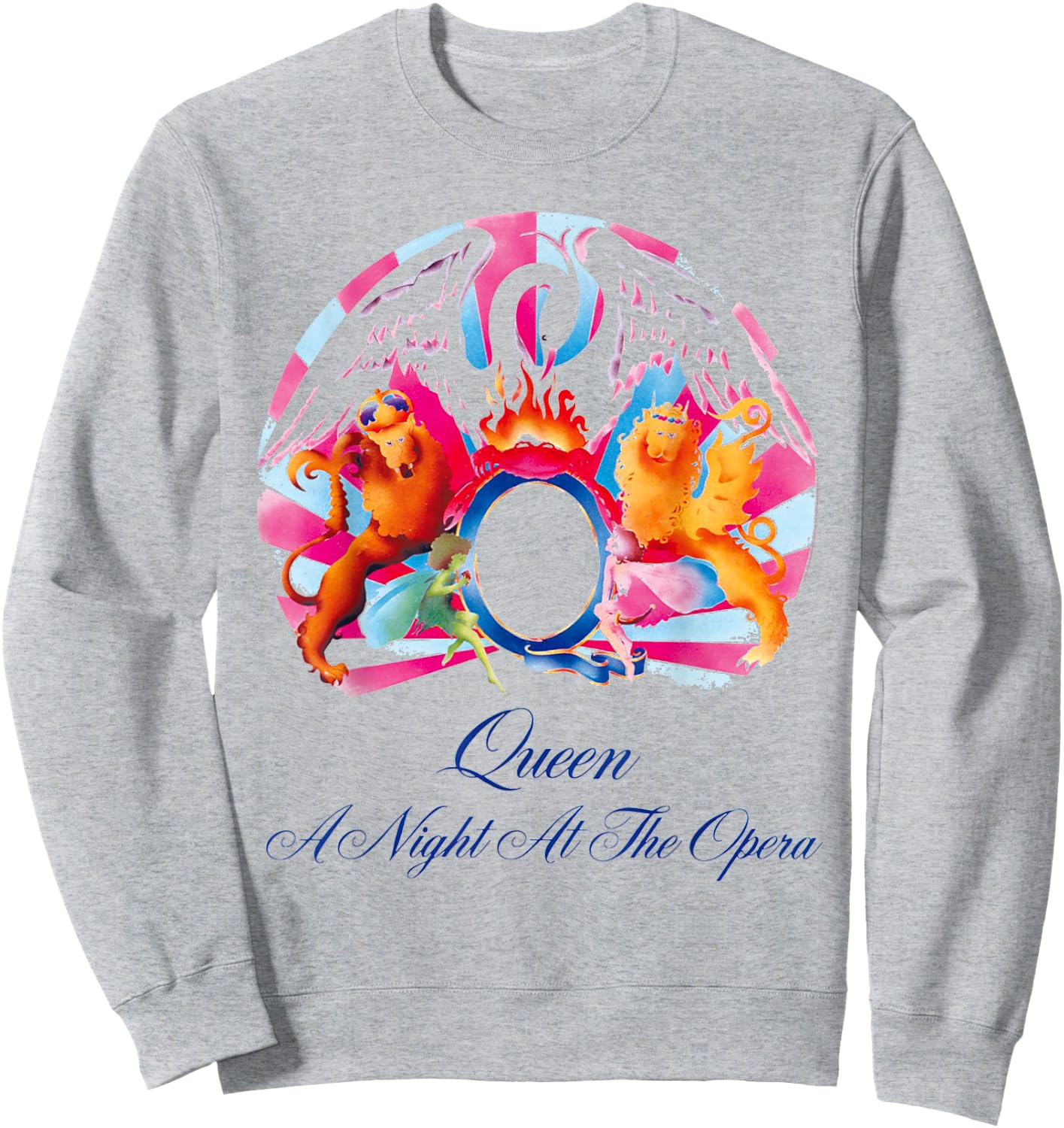 Queen Official An Evening in the Opera , White Sweatshirt - Sweatshirt | Ash