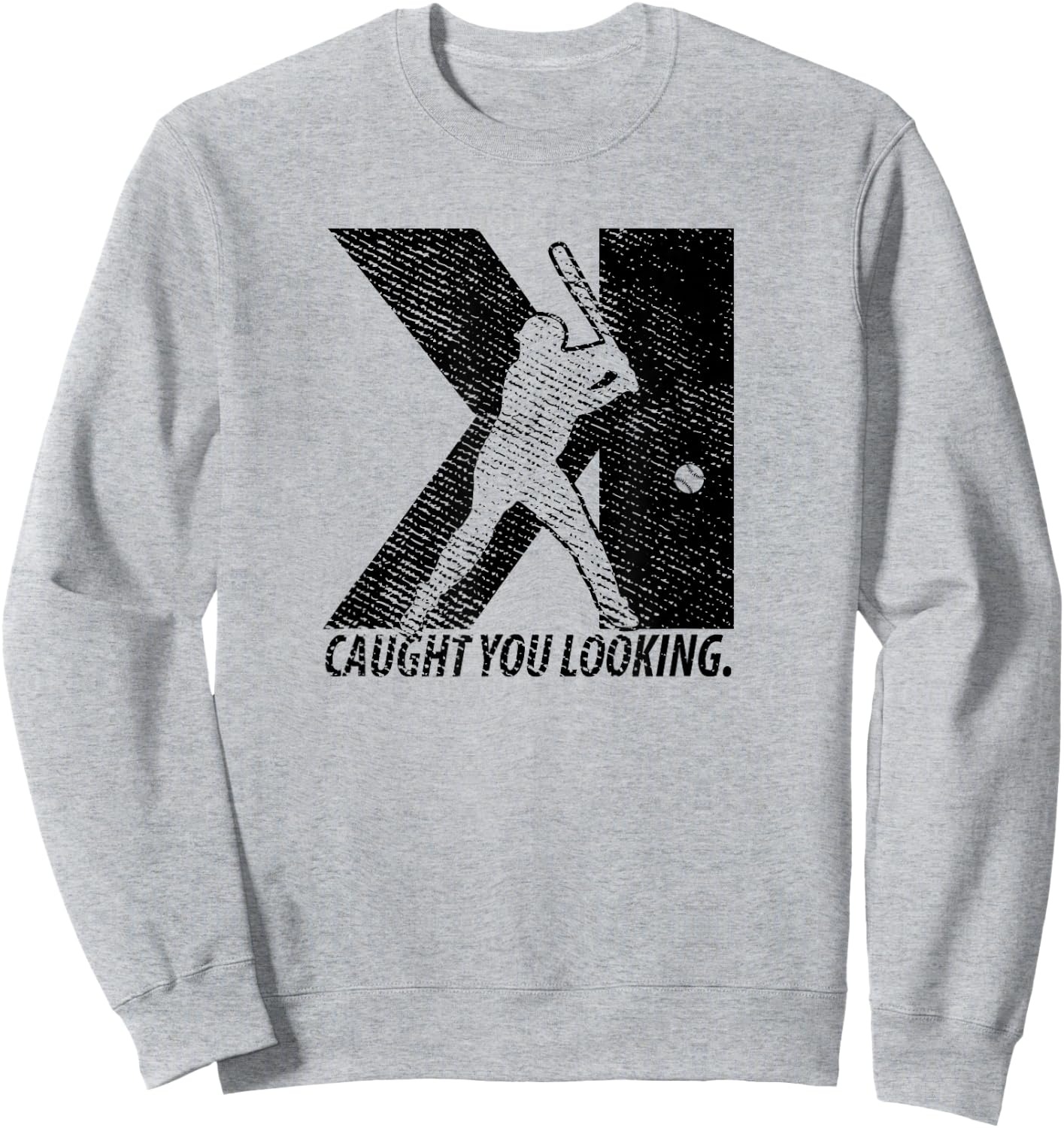 Pitching Backwards K Strikeout Baseball Softball Pitcher Sweatshirt - Sweatshirt | Ash