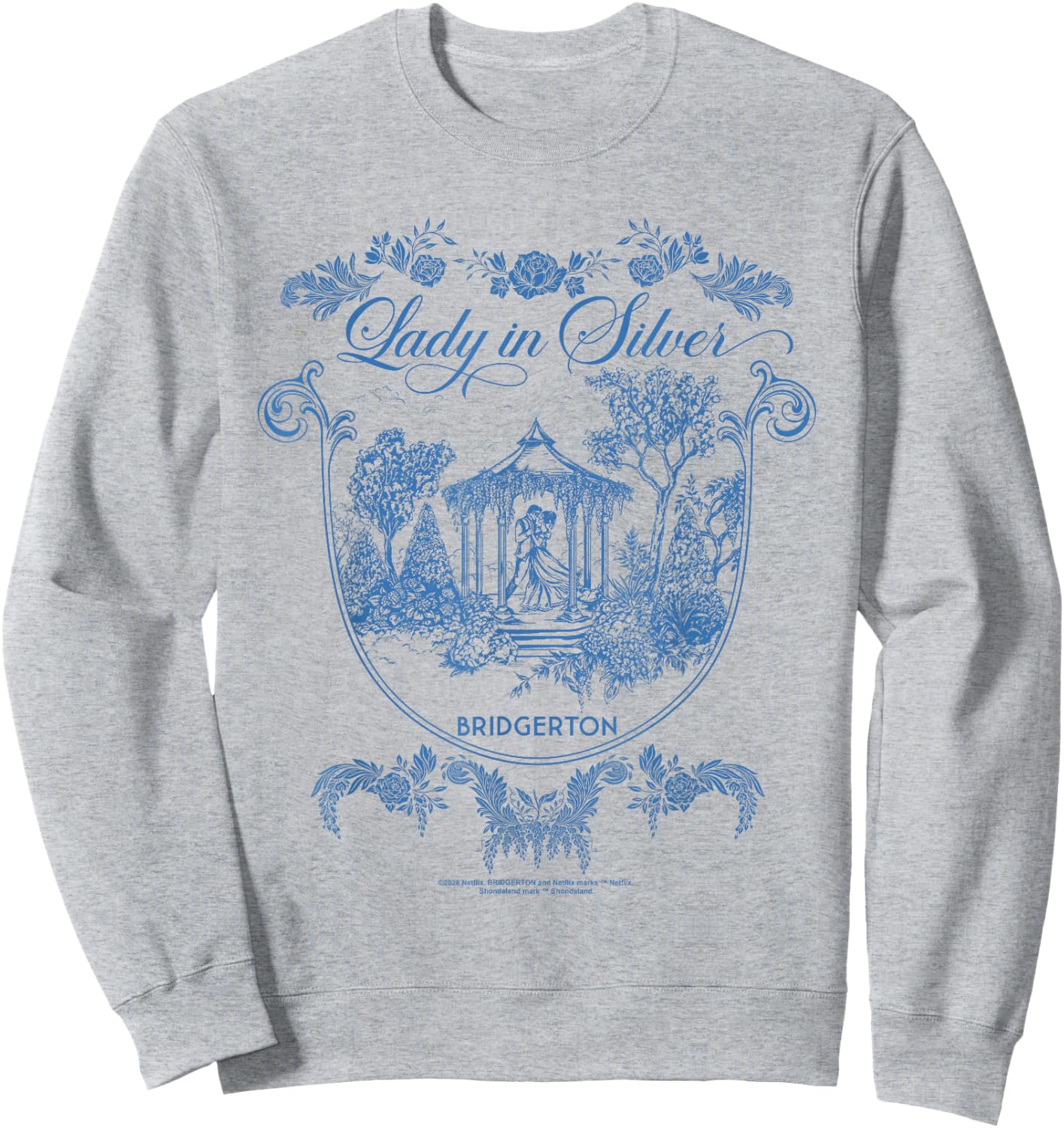 Bridgerton Fairytale Gazebo Offiziell lizenziert Sweatshirt - Sweatshirt | Ash