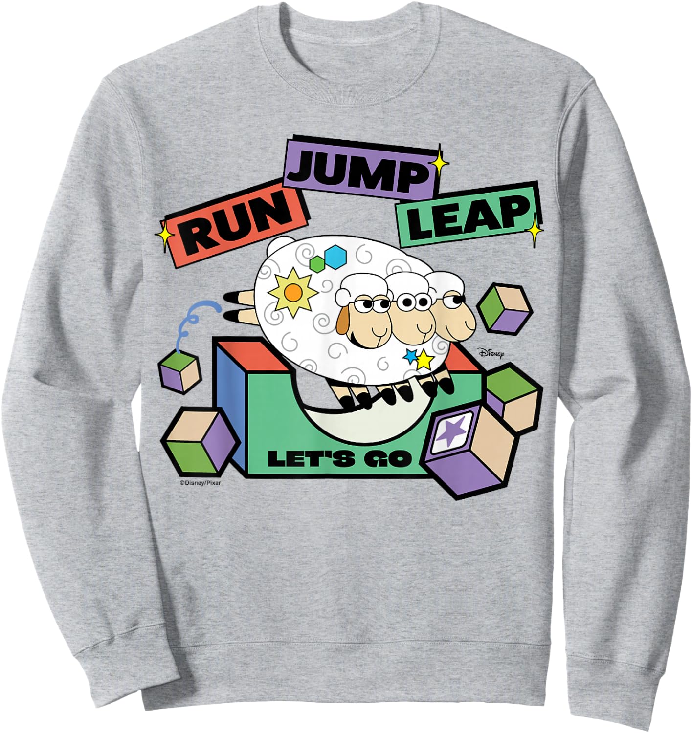 Toy Story - Gruff Goat Billy Jump Sweatshirt - Sweatshirt | Ash