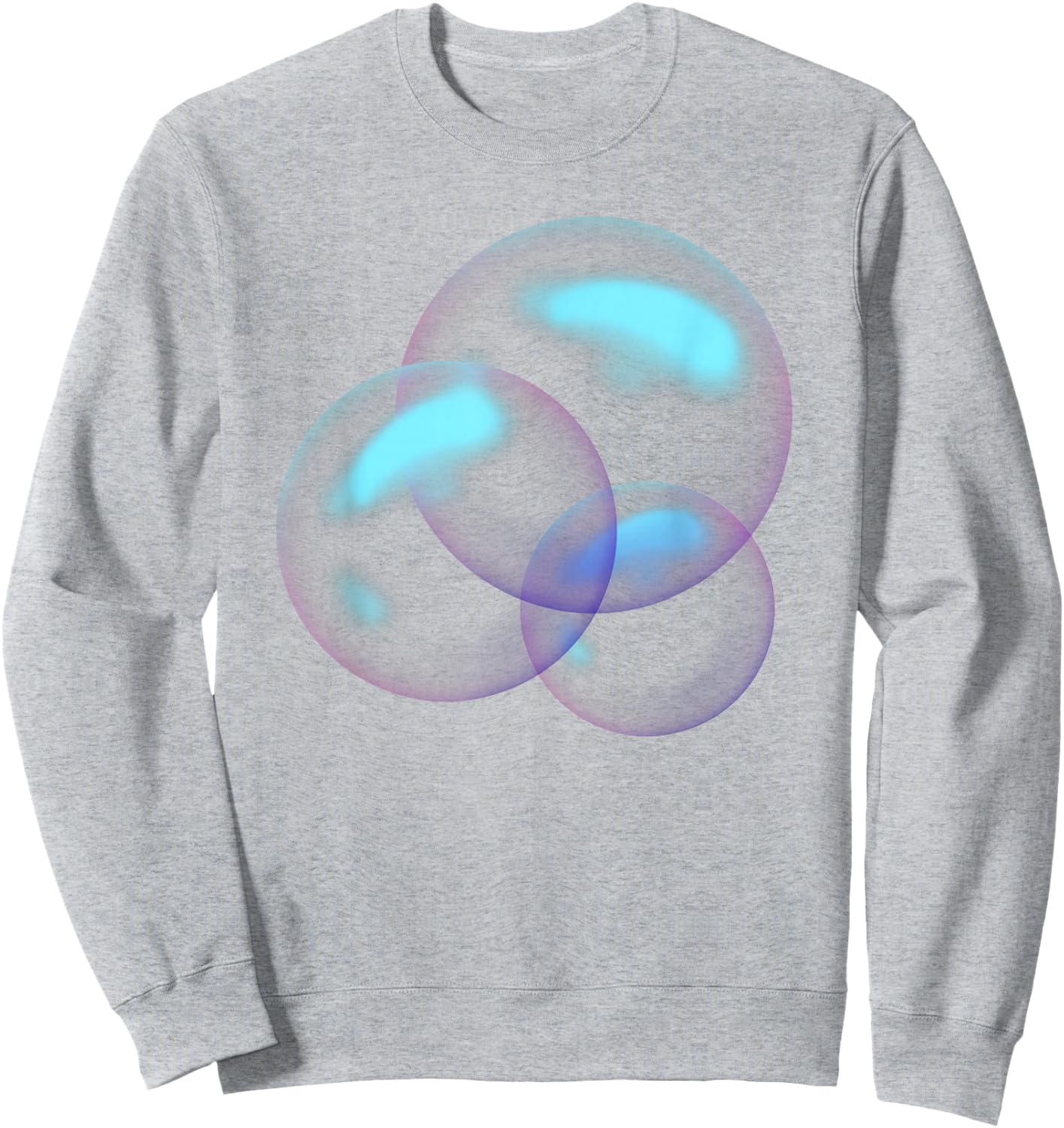 Soap Bubbles , White, s Sweatshirt - Sweatshirt | Ash