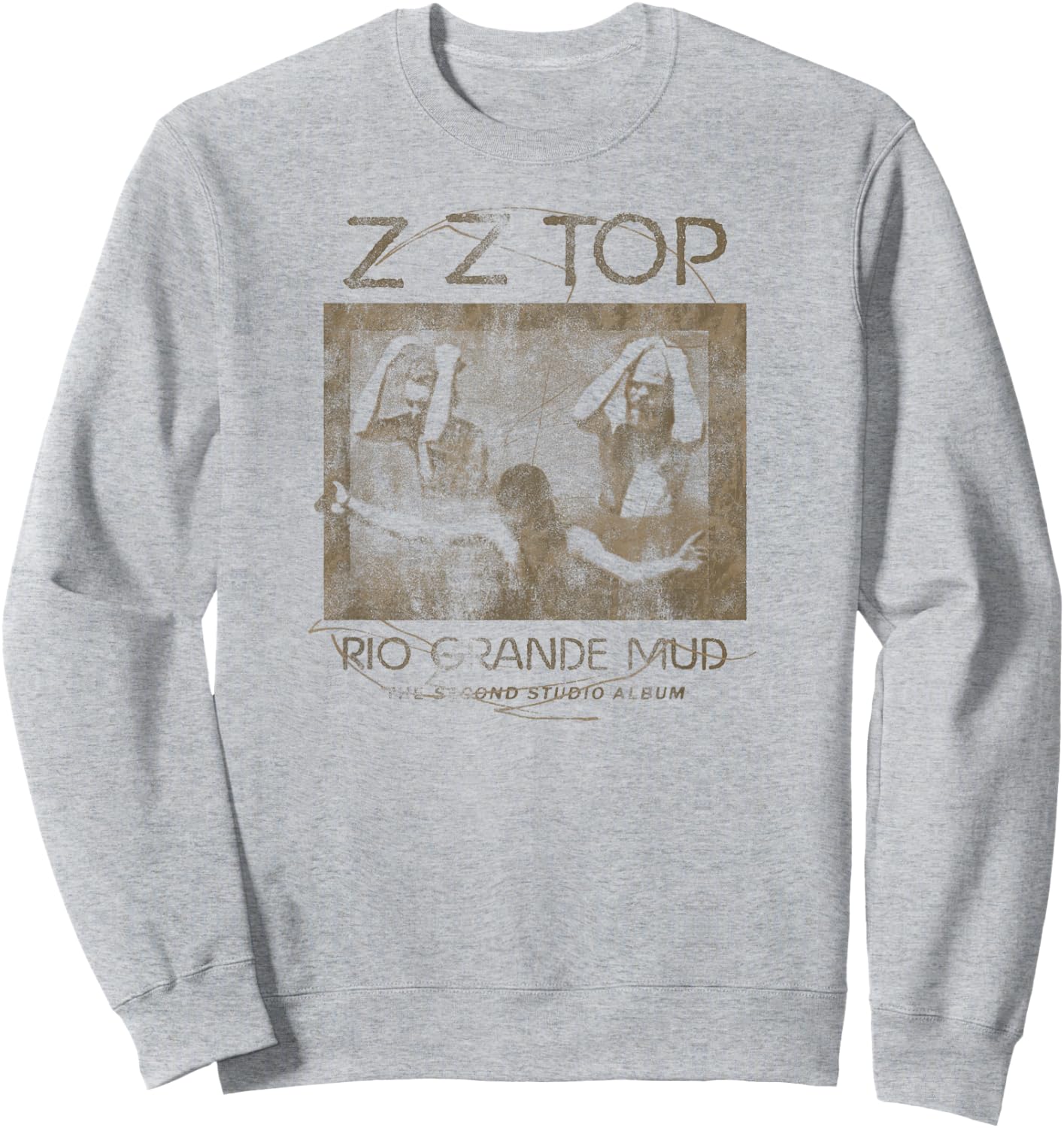 ZZ Top Rio Grande Mud , white, S Sweatshirt - Sweatshirt | Ash