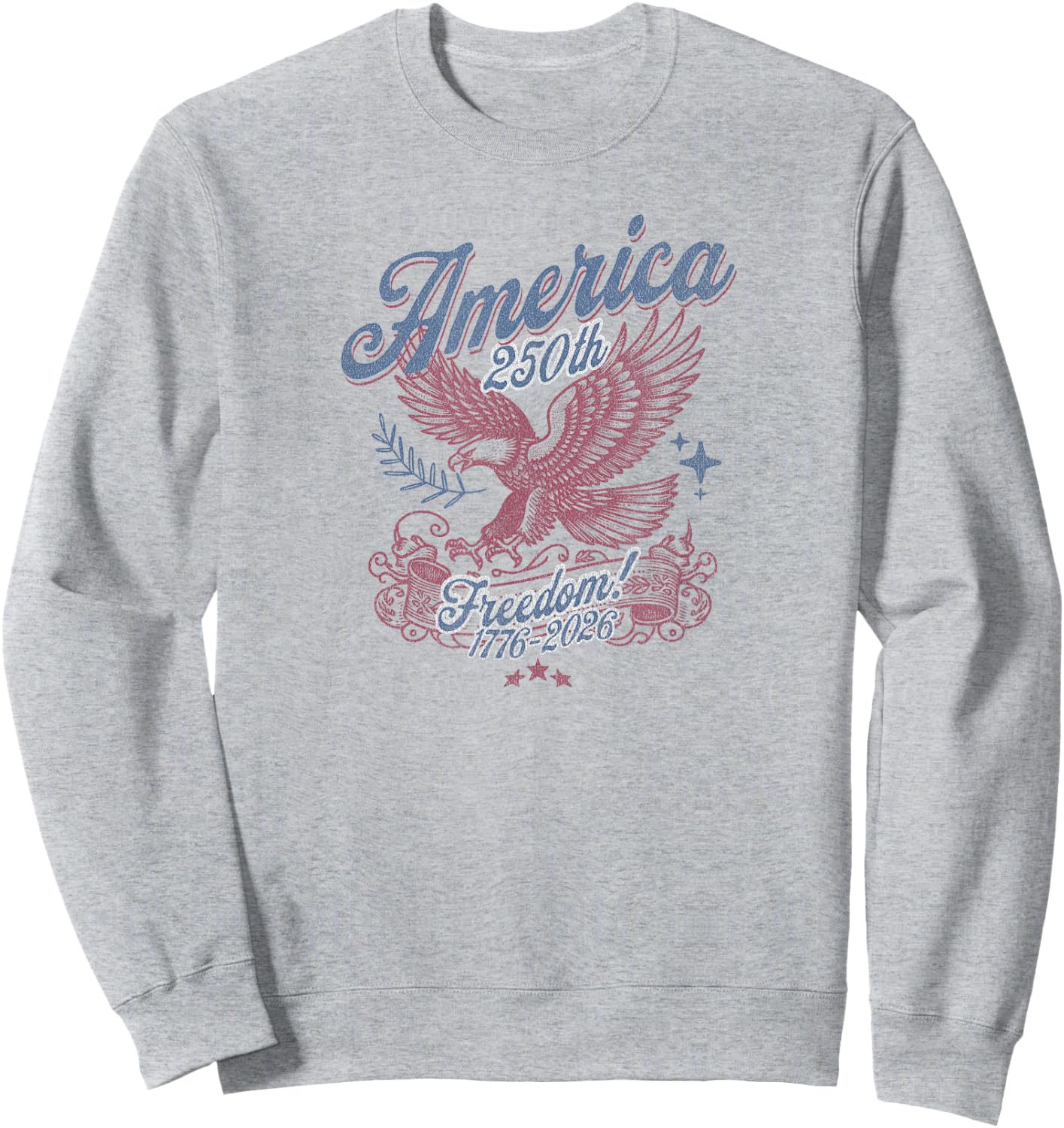 Eagle America Sweatshirt - Sweatshirt | Ash