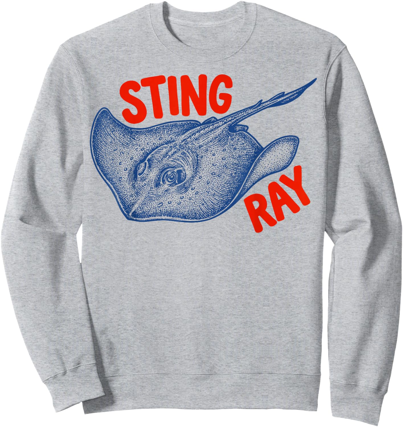 Sting Ray Singray Sweatshirt - Sweatshirt | Ash