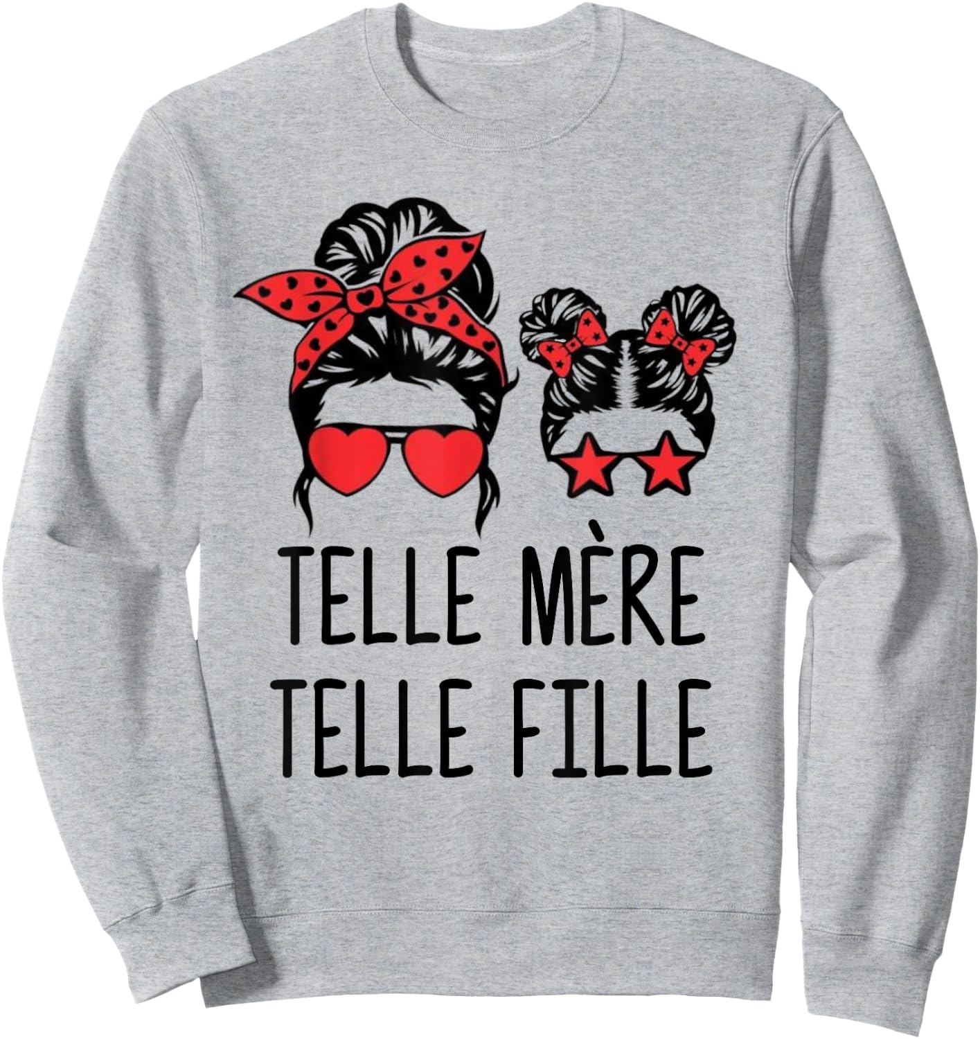 Telle Mère Telle Fille, Maman Bonne Fête des Mères Sweatshirt - Sweatshirt | Ash