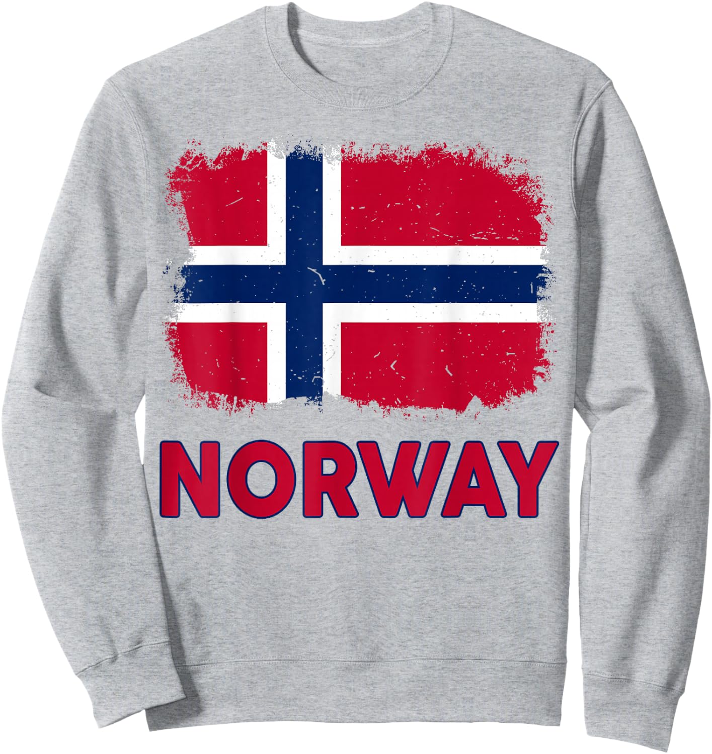 Toddler Norway Flag Baby Kids Boy Women Norwegian Flag Sweatshirt - Sweatshirt | Ash