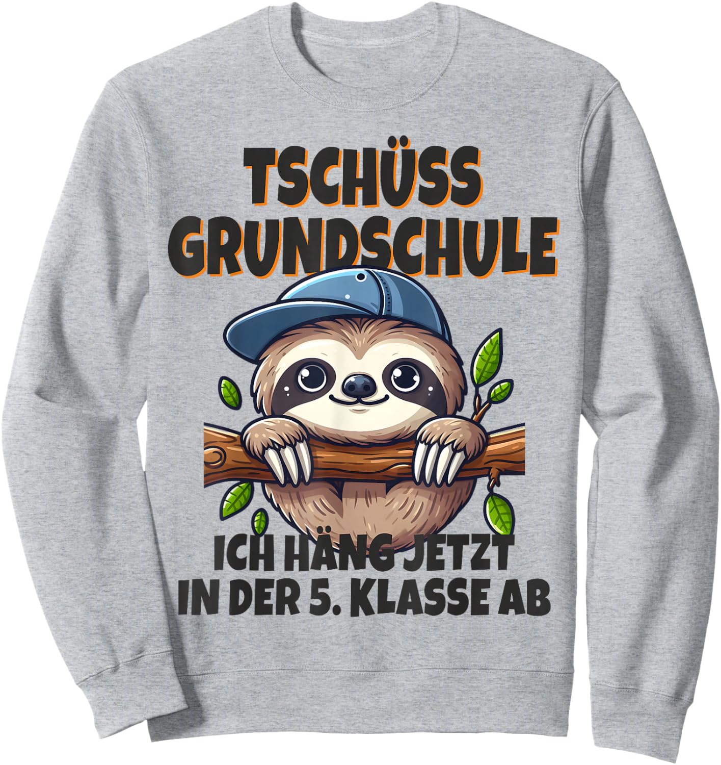 4. Grundschule 5. Klasse Realschule Gymnasium Abschluss 2025 Sweatshirt - Sweatshirt | Ash