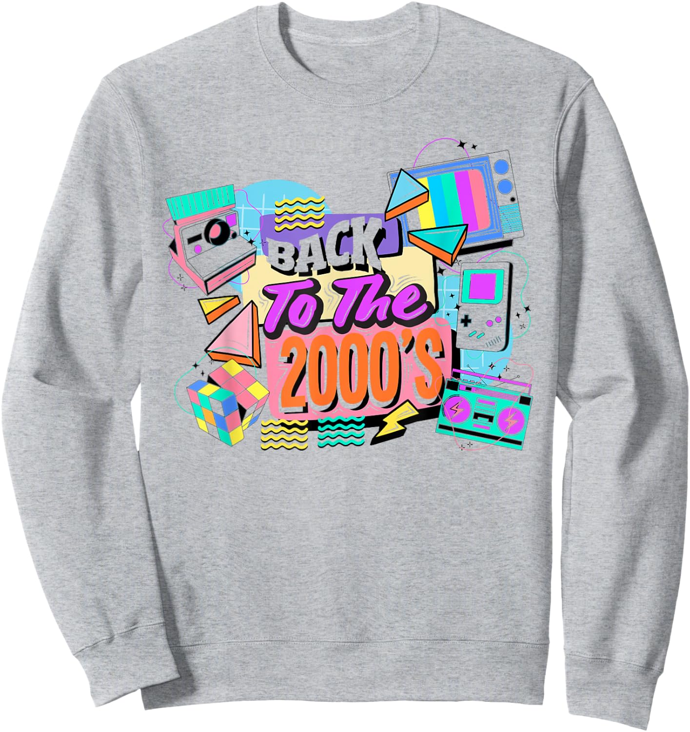 Back to the 2000s vintage two thousand retro 00s , white, S Sweatshirt - Sweatshirt | Ash