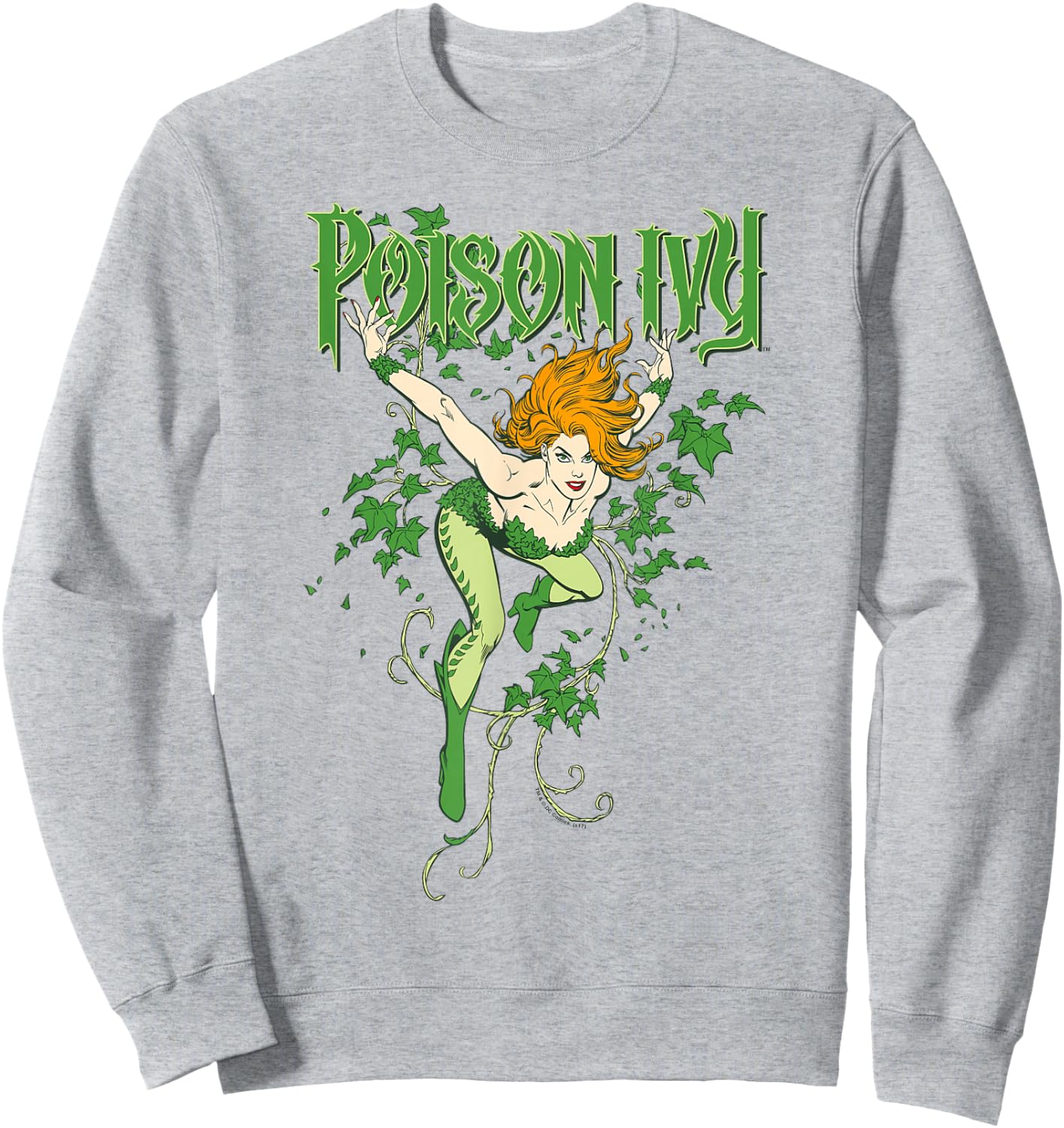 Batman Poison Ivy Sweatshirt - Sweatshirt | Ash