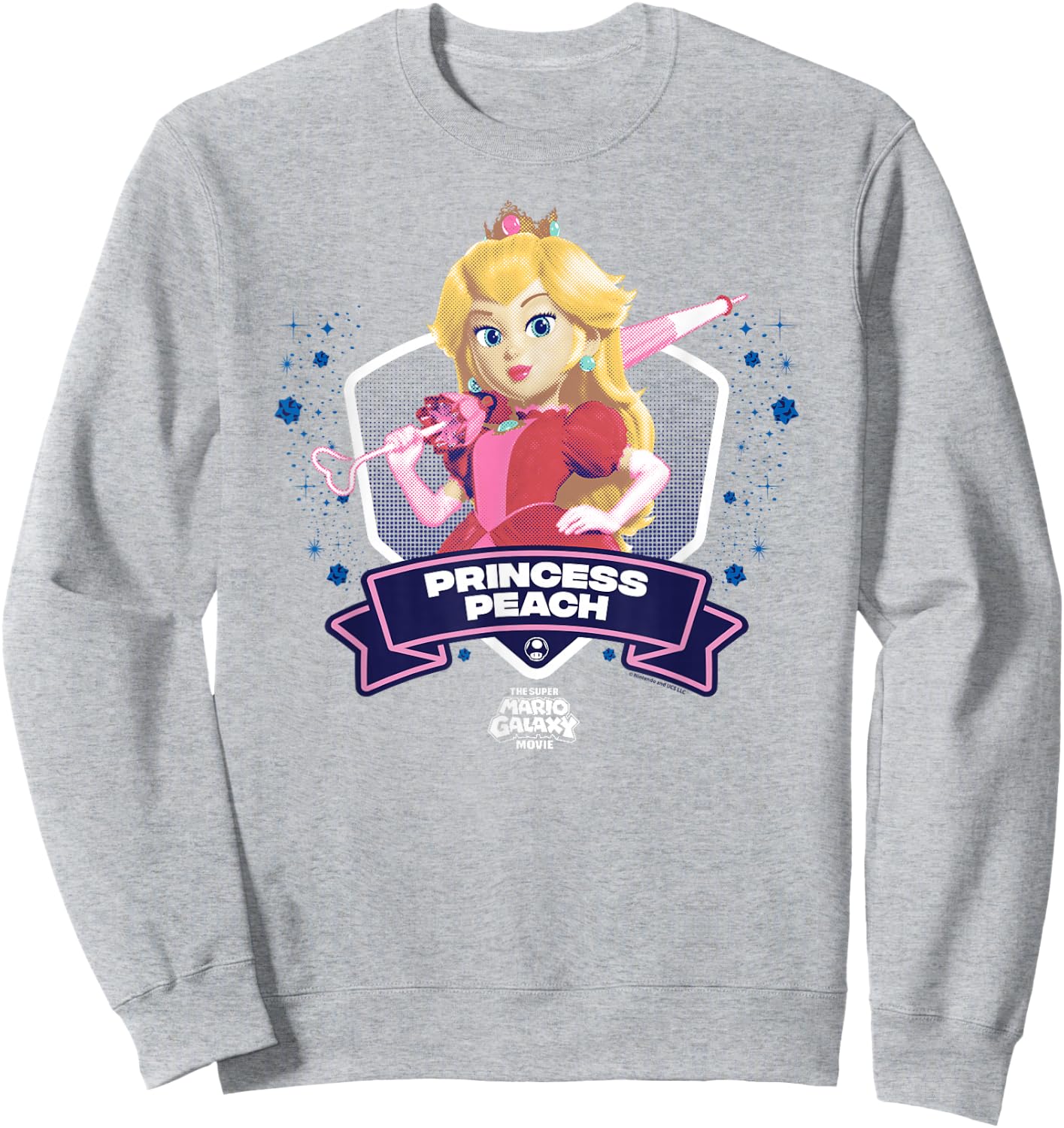 The Super Mario Galaxy Movie Princess Peach Champion Sweatshirt - Sweatshirt | Ash