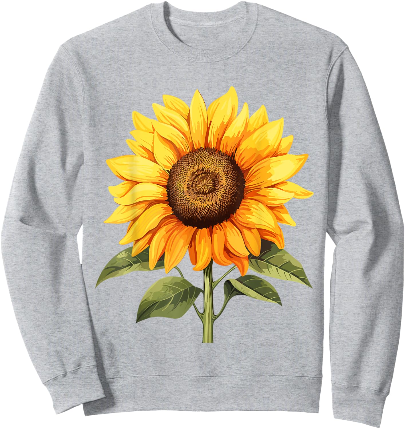 Florist and Sunflower Sweatshirt - Sweatshirt | Ash