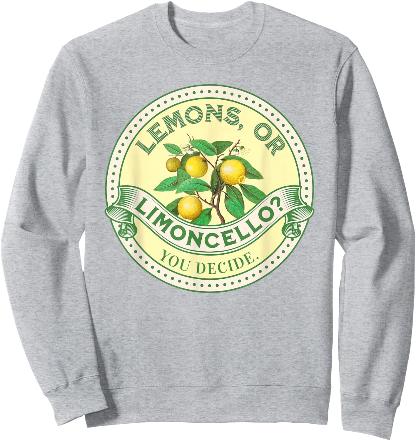 Lemons or Limoncello? Du entscheidest Optimist/Pessimist , White Sweatshirt - Sweatshirt | Ash