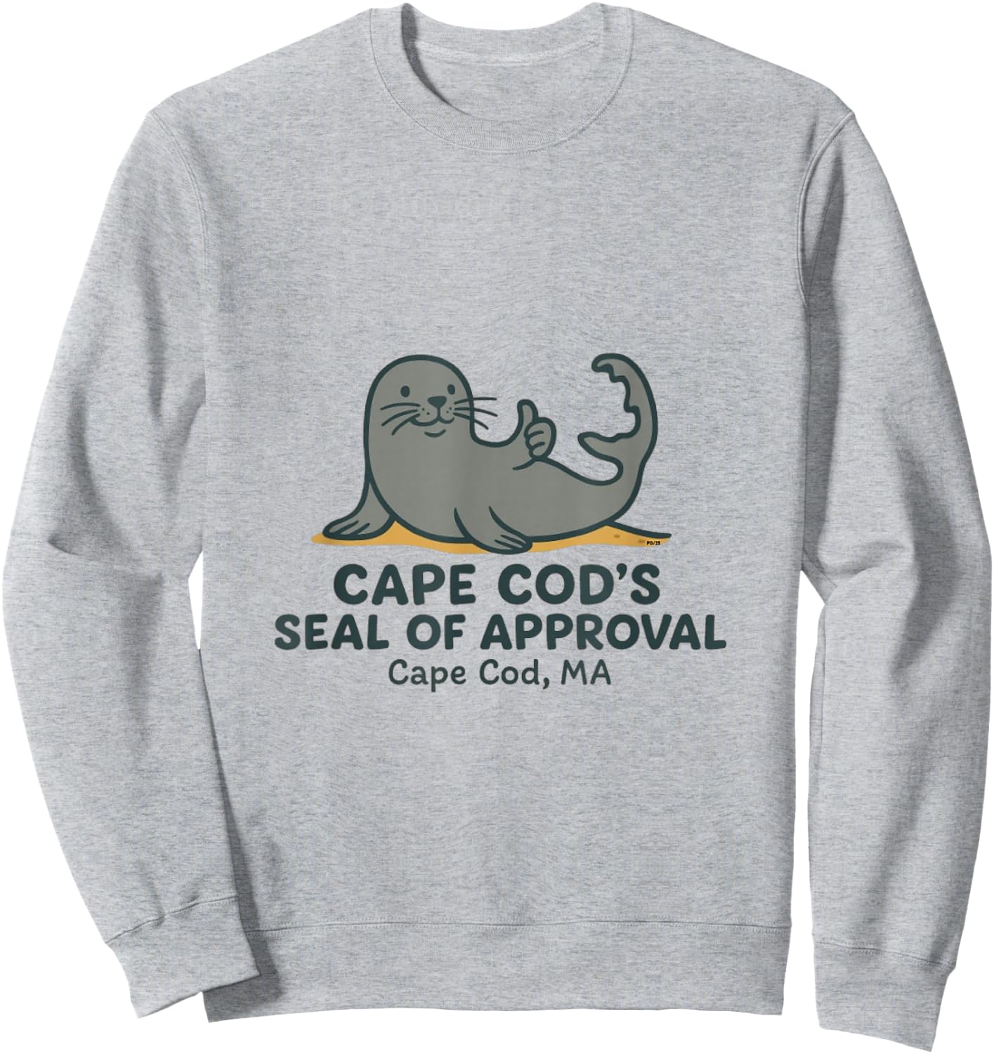 Cape Cod’s Seal Of Approval Cape Cod, MA Sweatshirt - Sweatshirt | Ash