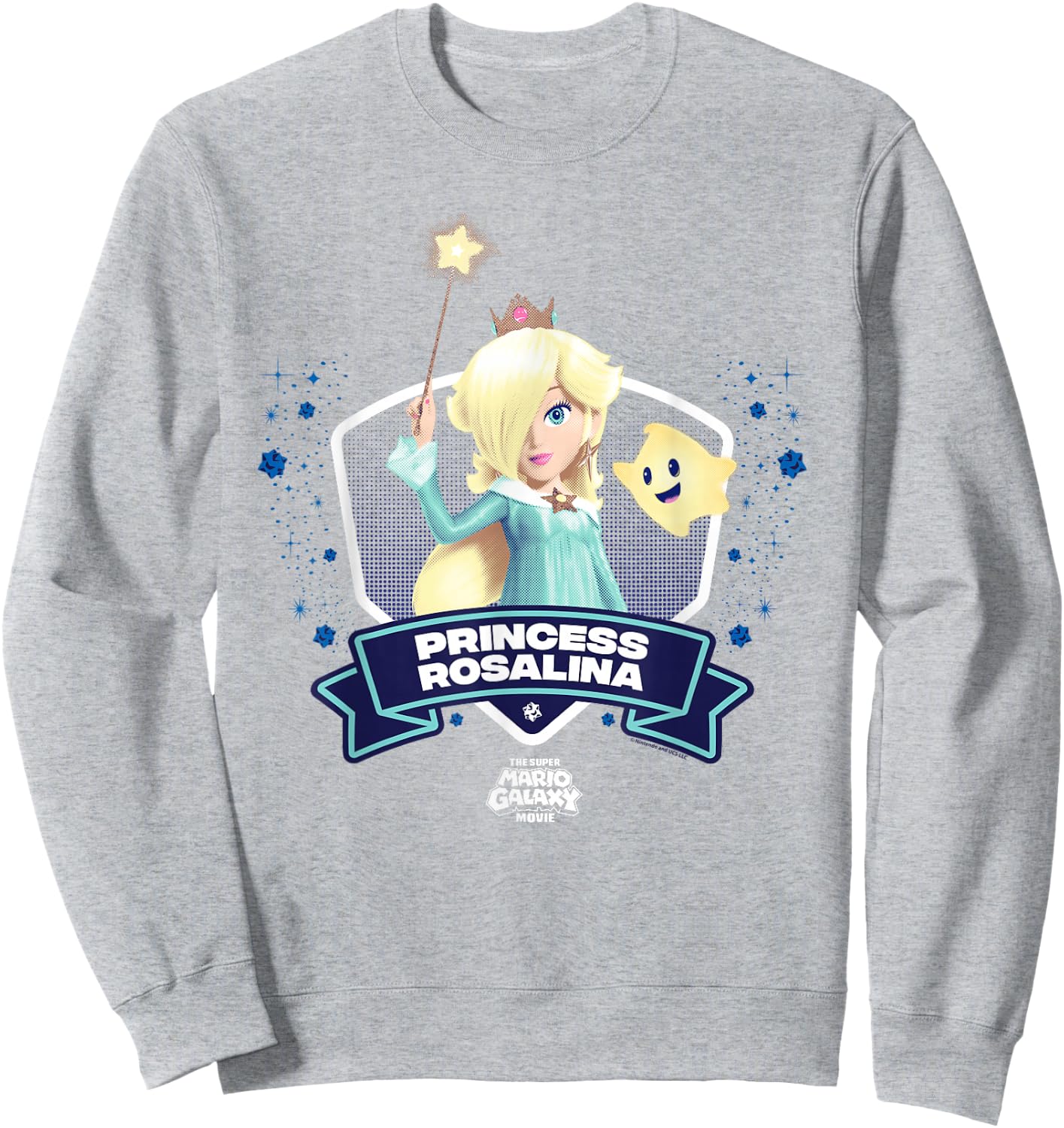The Super Mario Galaxy Movie Princess Rosalina Champion Sweatshirt - Sweatshirt | Ash