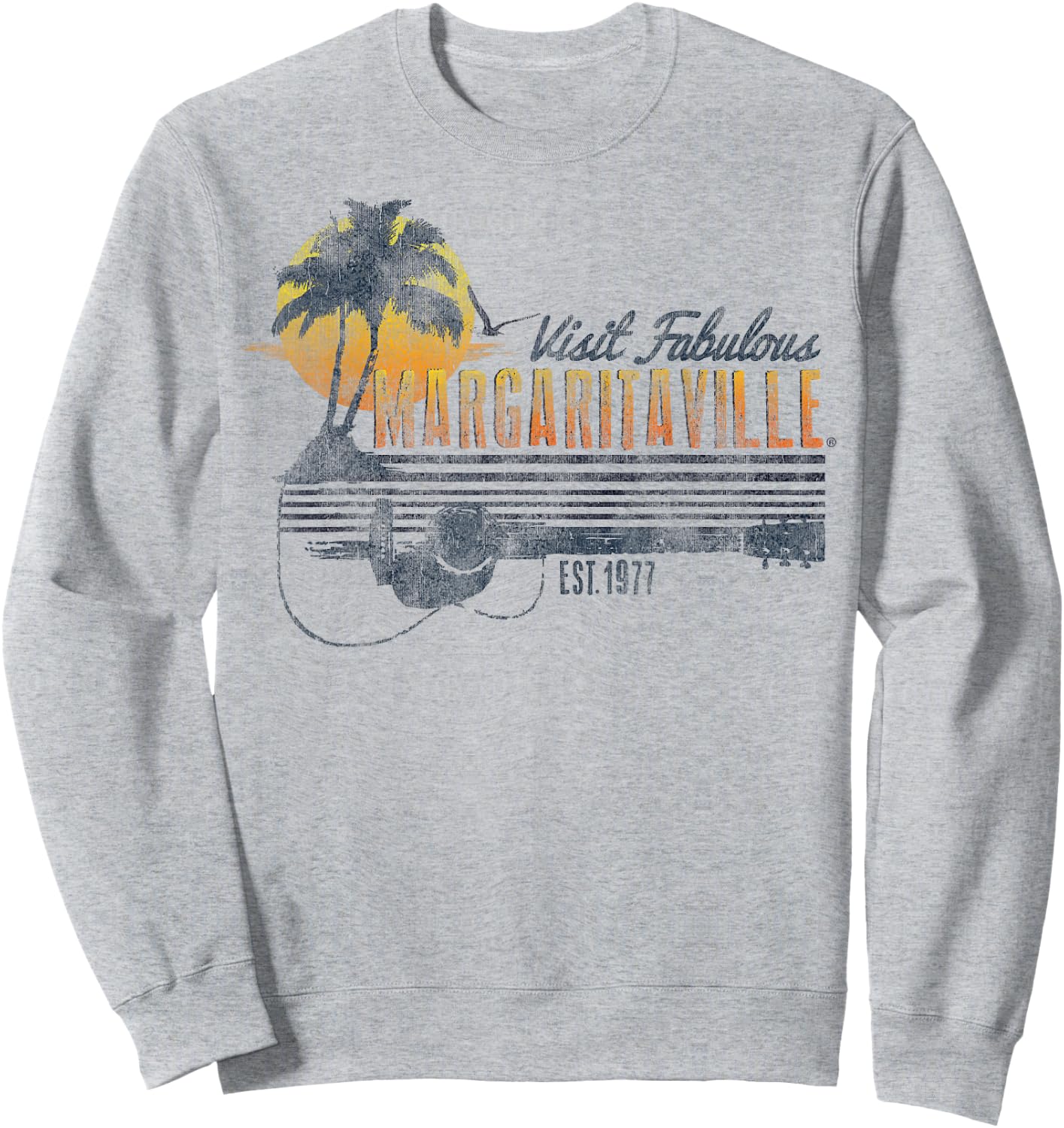 Margaritaville Gitarre Sweatshirt - Sweatshirt | Ash