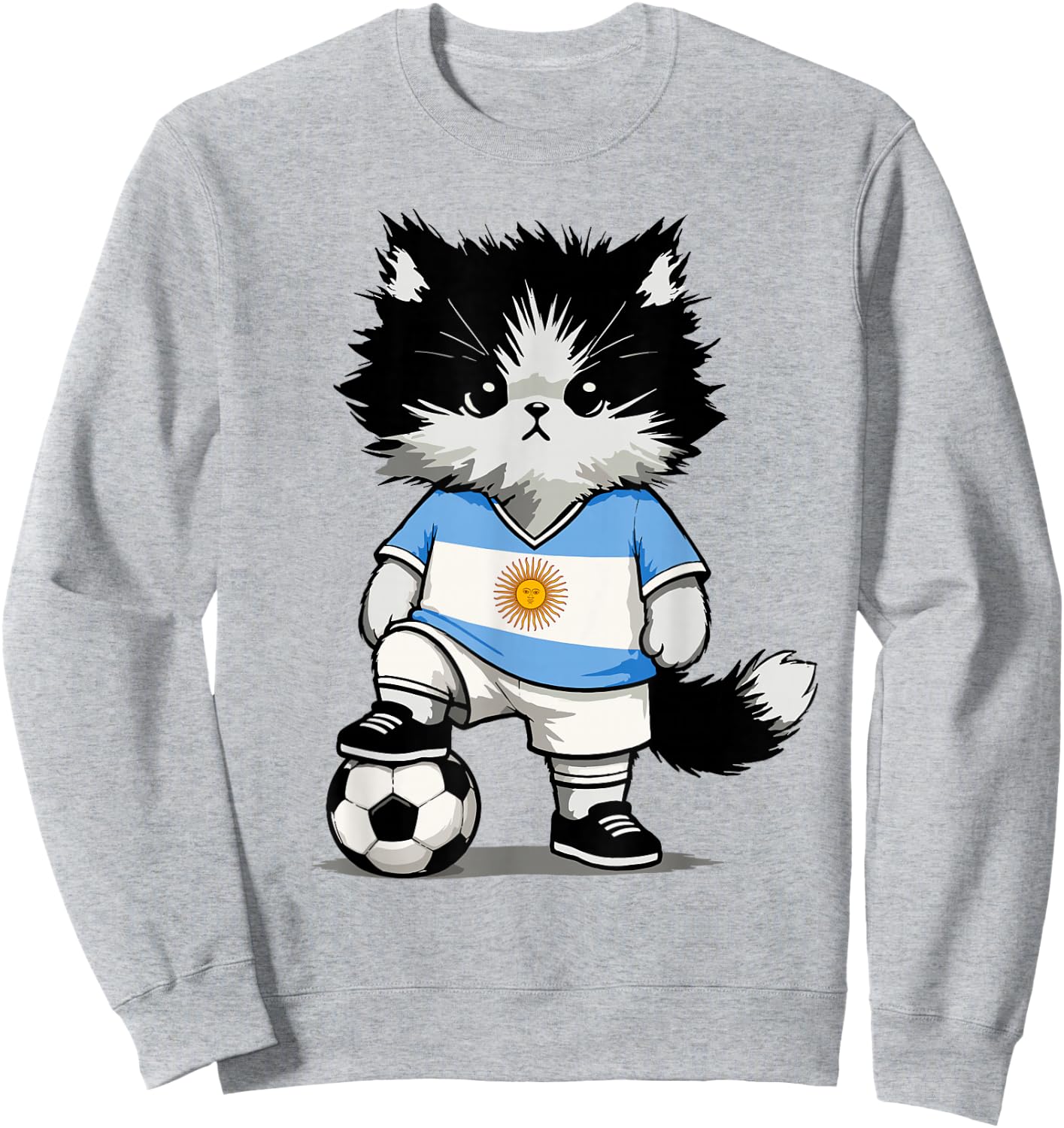 Argentinian Flag Men Women Kids Argentina Sweatshirt - Sweatshirt | Ash
