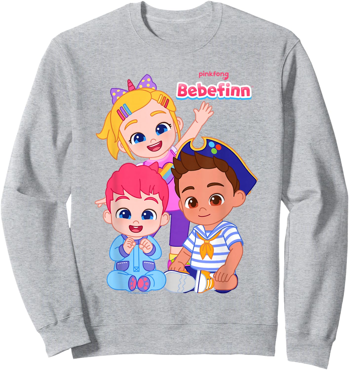 Bebefinn Siblings Sweatshirt - Sweatshirt | Ash