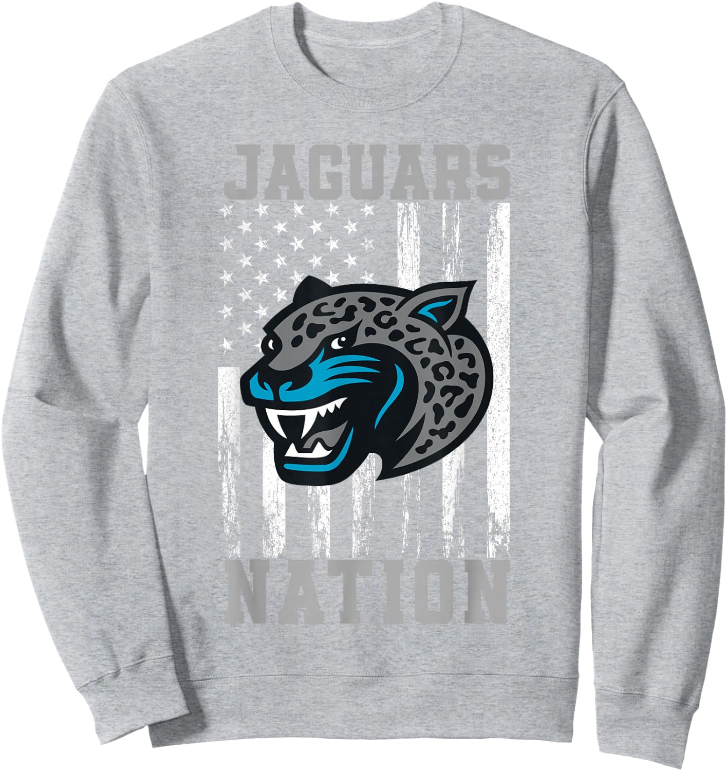 Seckinger Jaguars Logo Nation HS Sweatshirt - Sweatshirt | Ash