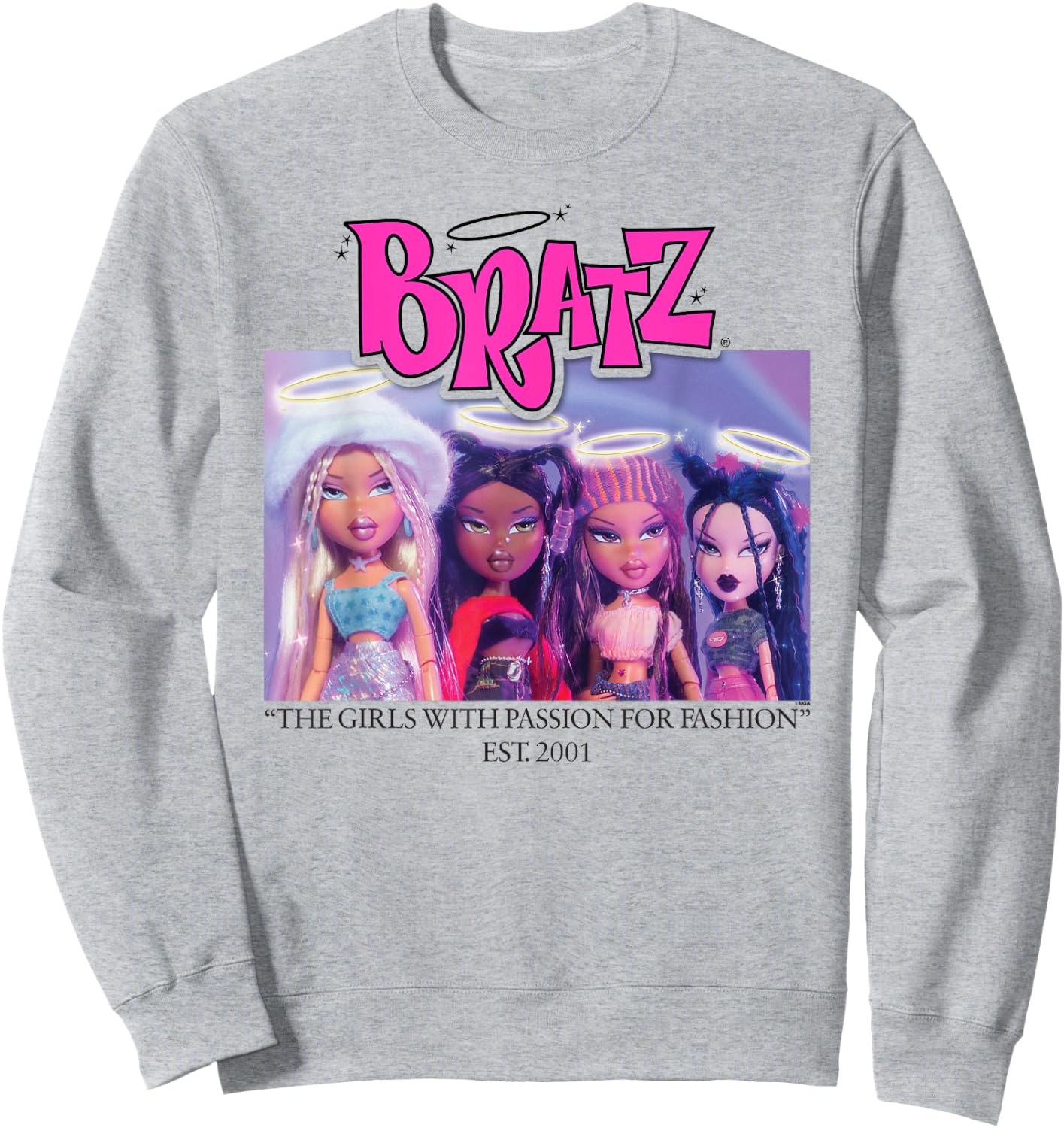 Bratz Four Angels , white, S Sweatshirt - Sweatshirt | Ash