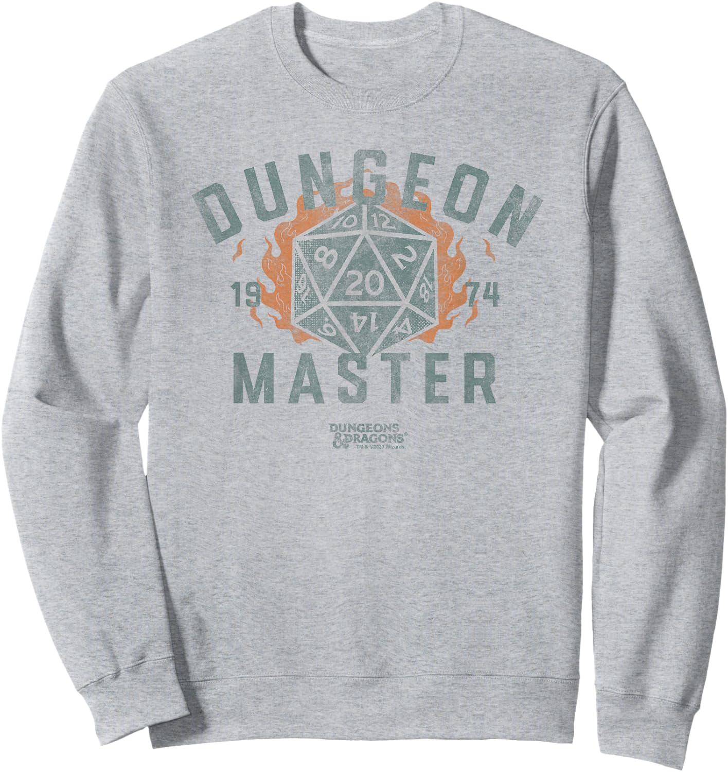 Dungeons & Dragons Dungeon Master School Club Light Sweatshirt - Sweatshirt | Ash