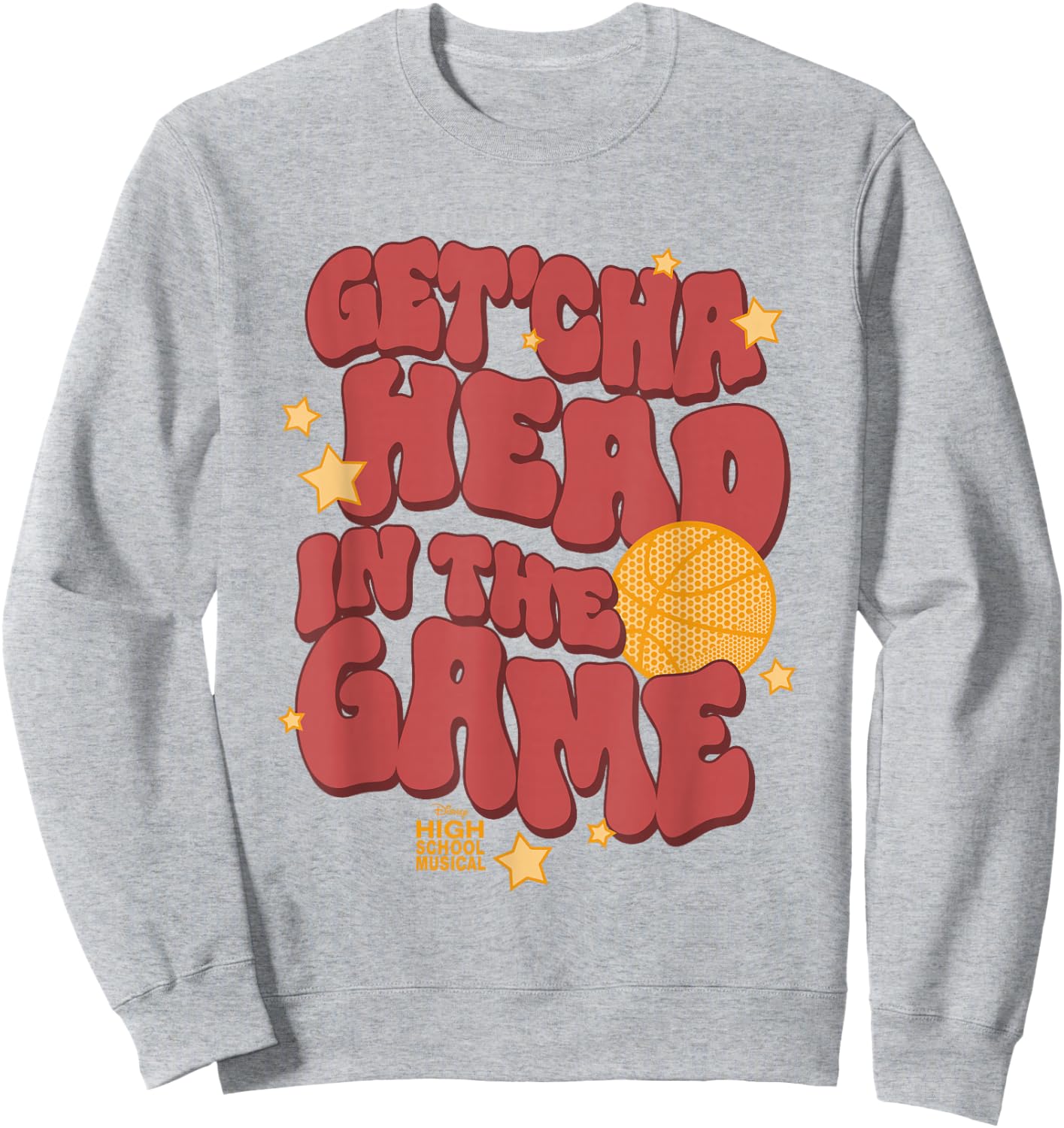 Disney High School Musical The Series Head In The Game Logo Sweatshirt - Sweatshirt | Ash