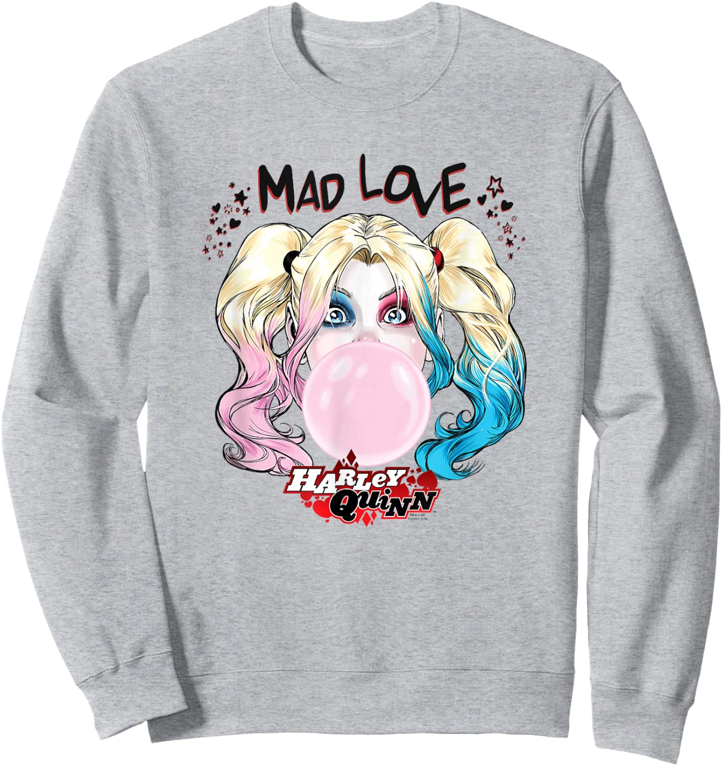 Batman Harley Quinn Mad Love Sweatshirt - Sweatshirt | Ash
