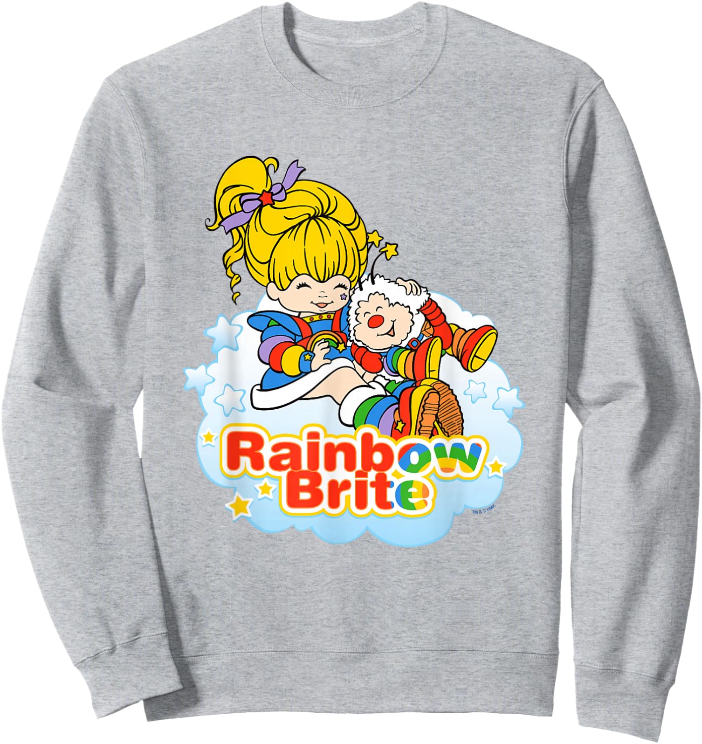 Rainbow Brite & Twink Best Friends Forever Sweatshirt - Sweatshirt | Ash