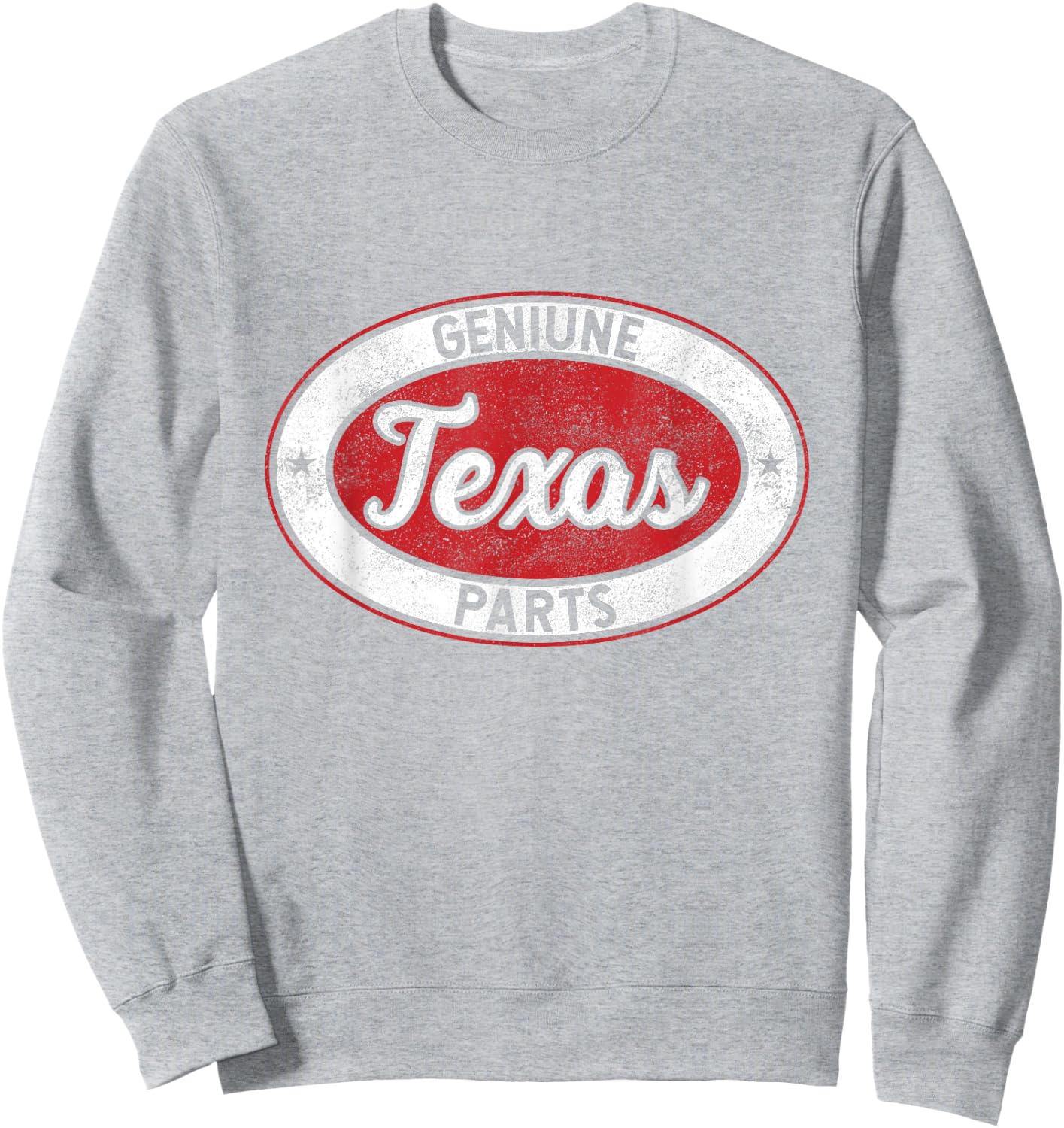 Genuine Texas Parts for Native Texans - Proud Texas Sweatshirt - Sweatshirt | Ash