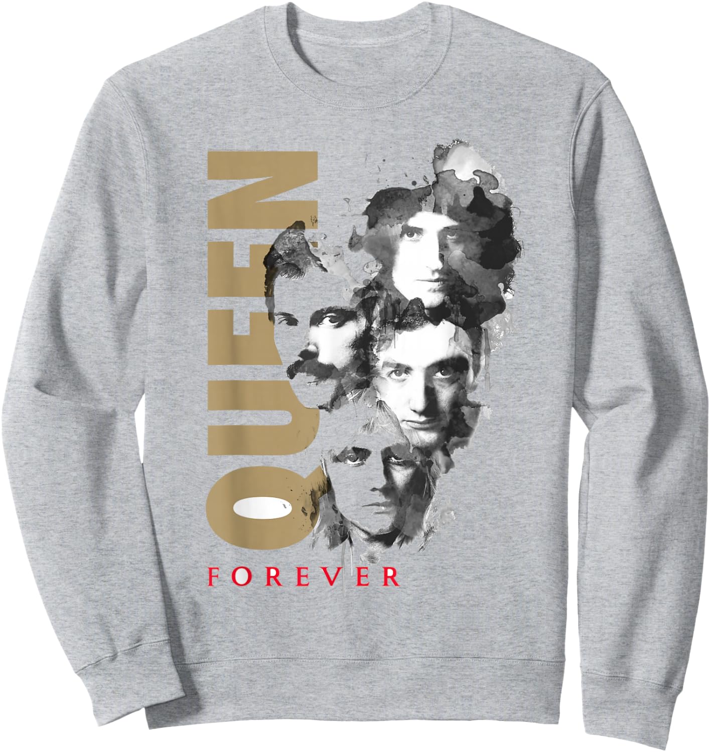 Queen Official Gold Forever Sweatshirt - Sweatshirt | Ash