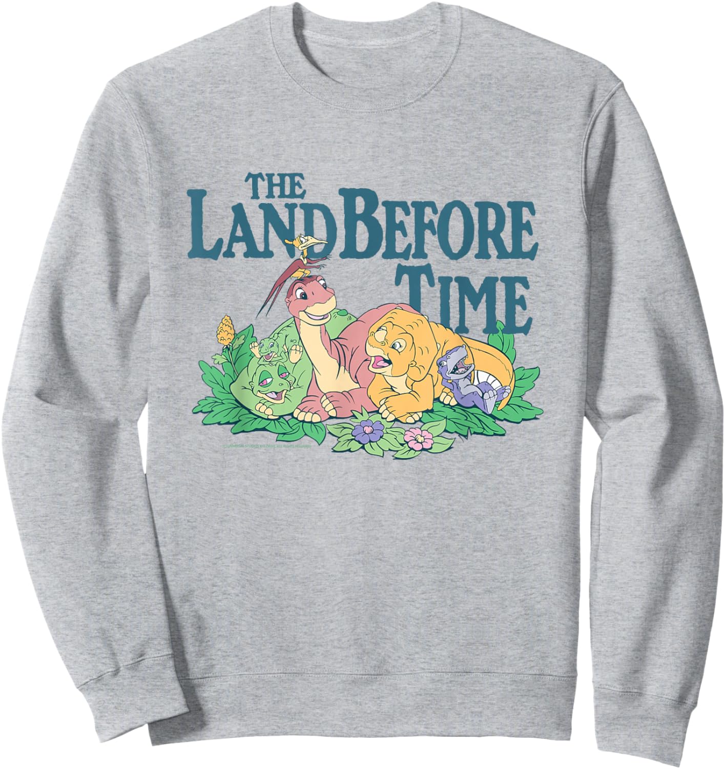 The Land Before Time , gray Sweatshirt - Sweatshirt | Ash