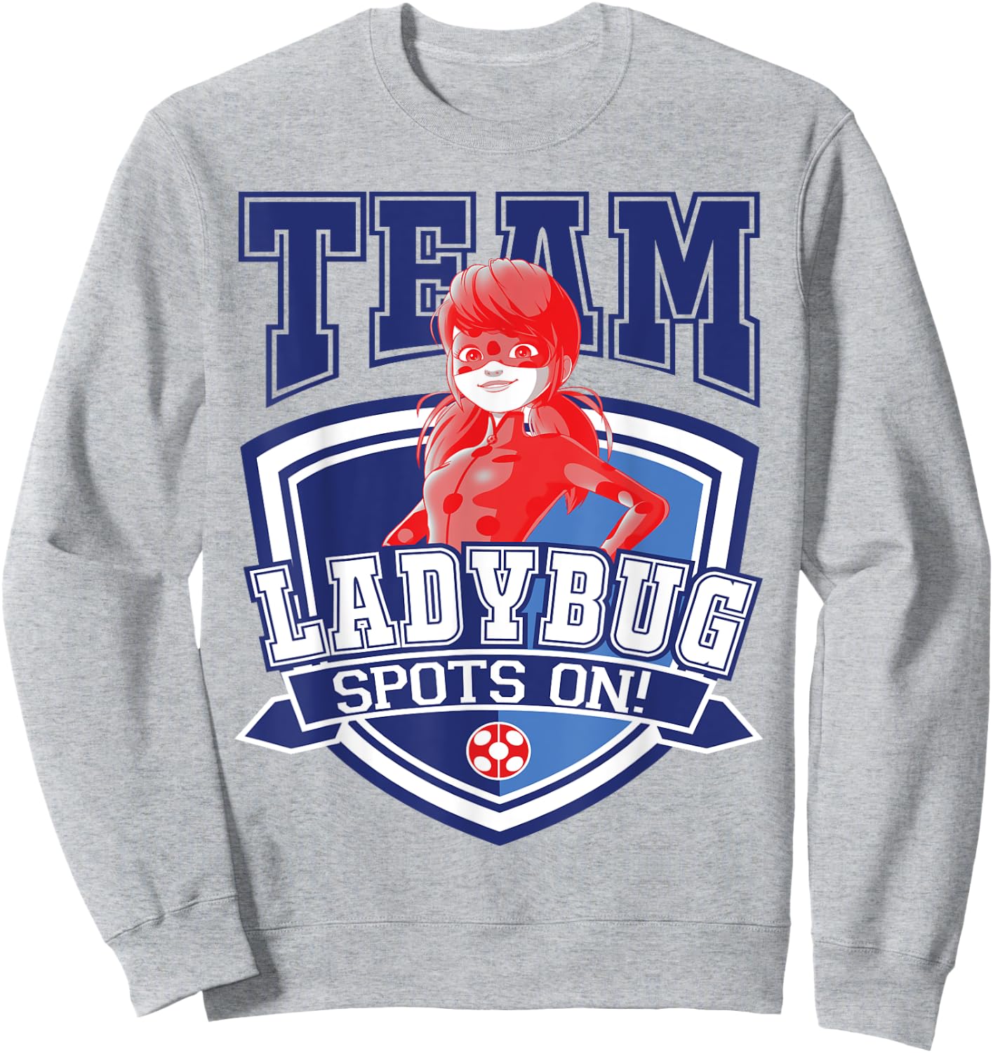 Miraculous Ladybug - Team Ladybug Sweatshirt - Sweatshirt | Ash