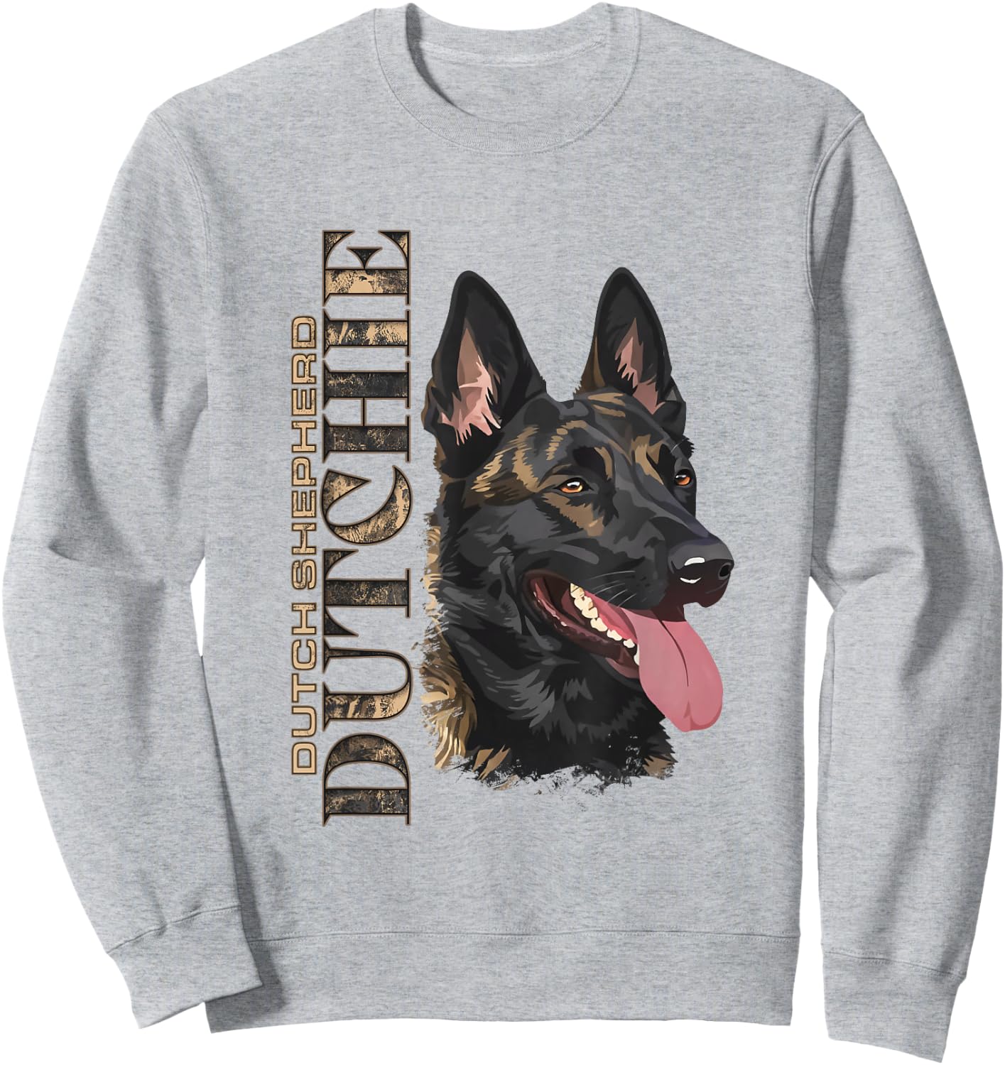 Dutch Shepherd Sweatshirt - Sweatshirt | Ash