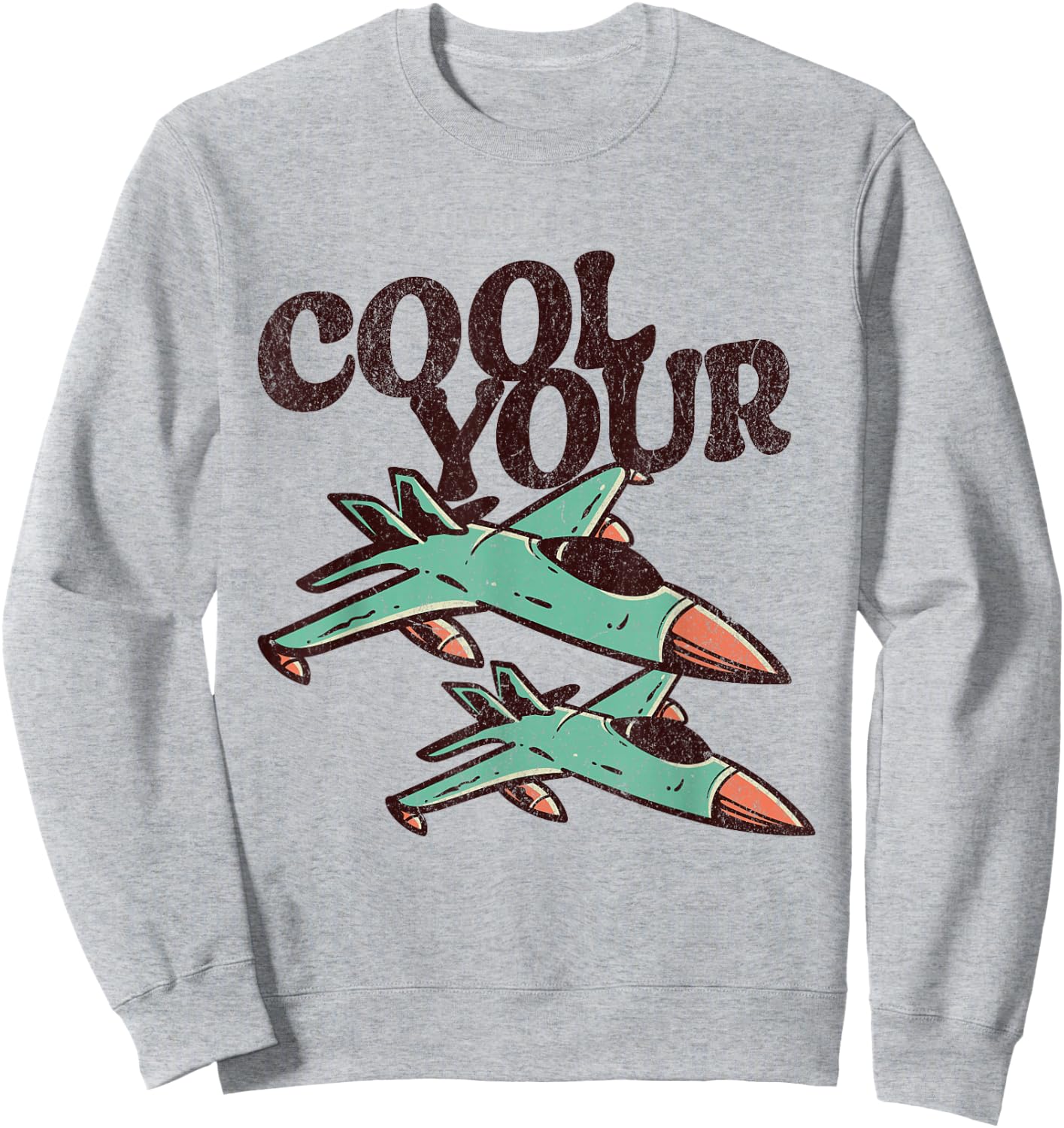 Cool Your Jets Sweatshirt - Sweatshirt | Ash