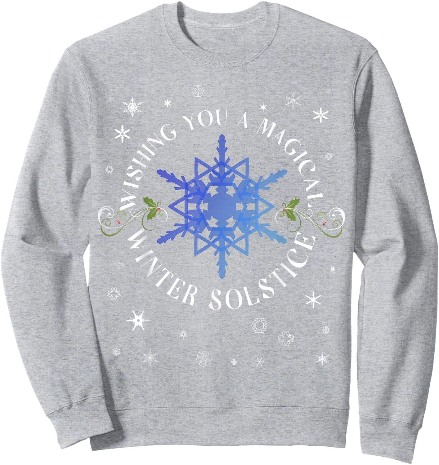 I wish you a magical winter solstice Sweatshirt - Sweatshirt | Ash